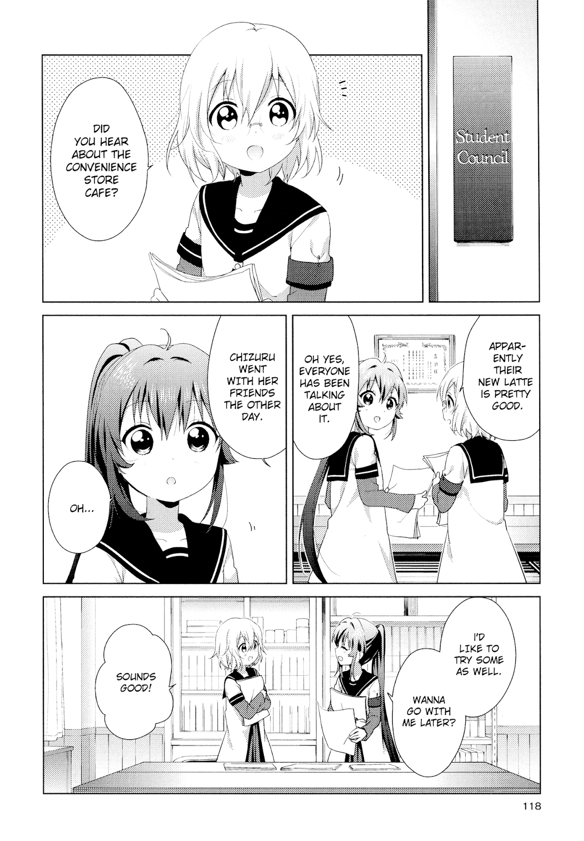 Yuru Yuri chapter 107 page 2