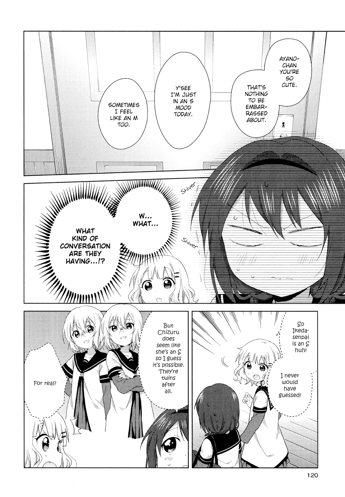 Yuru Yuri chapter 107 page 4