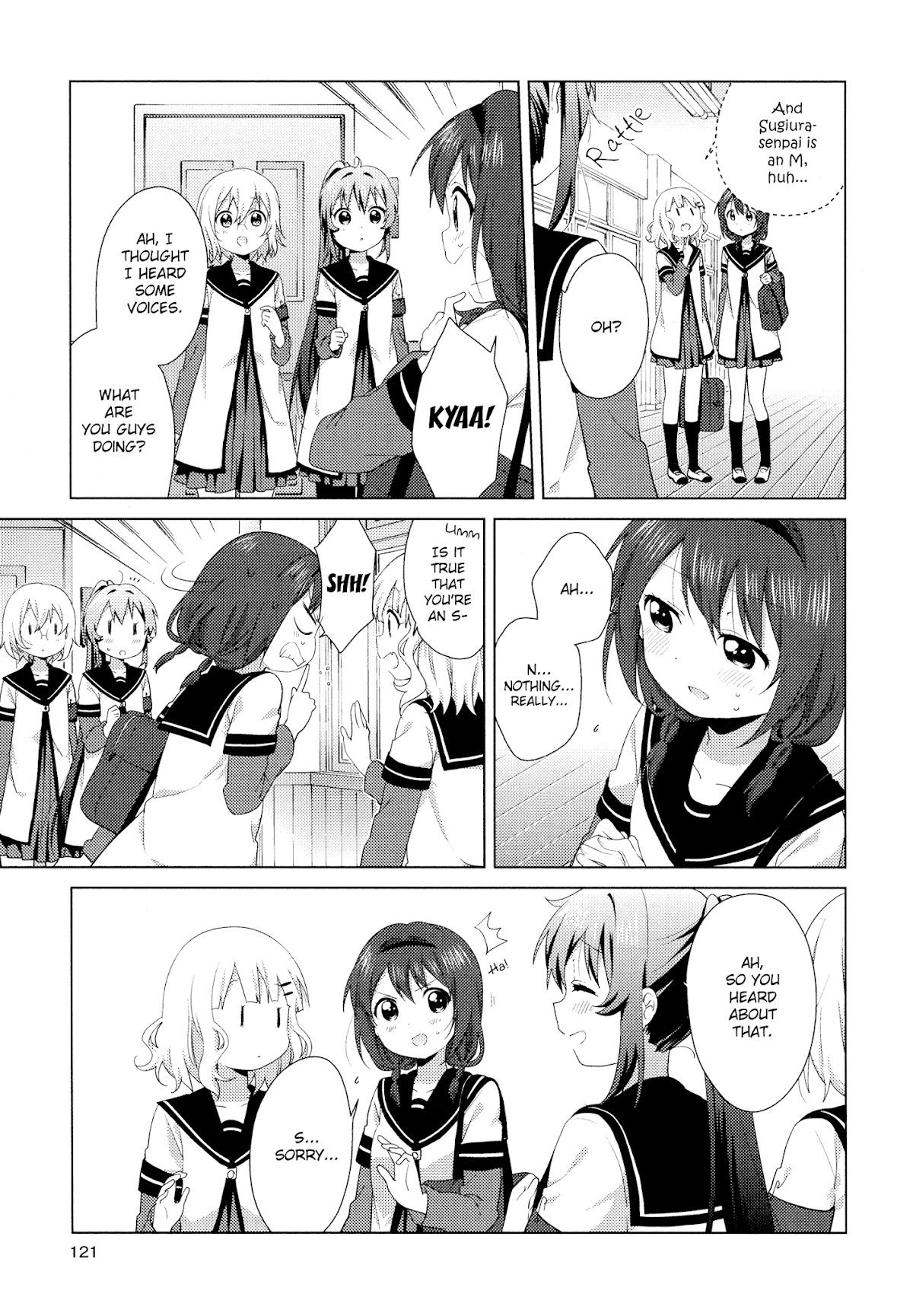 Yuru Yuri chapter 107 page 5