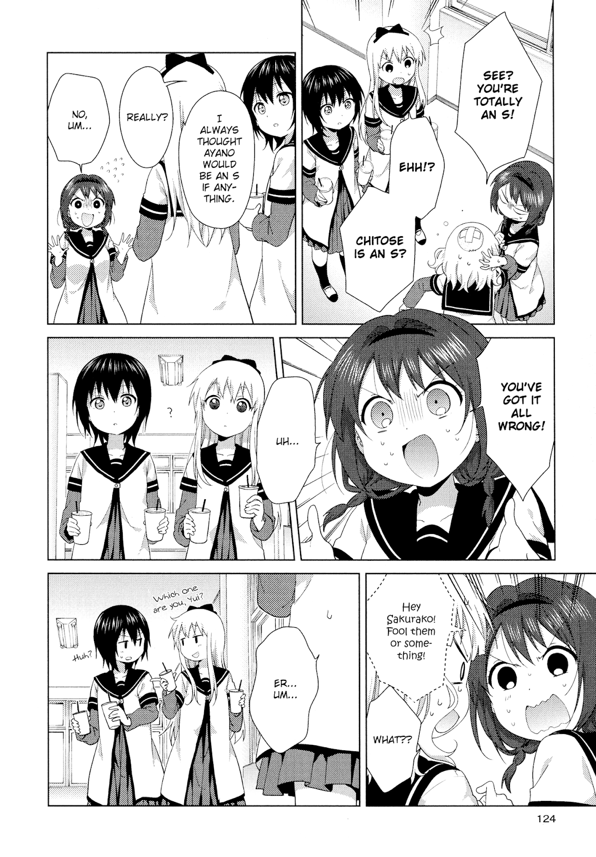 Yuru Yuri chapter 107 page 8