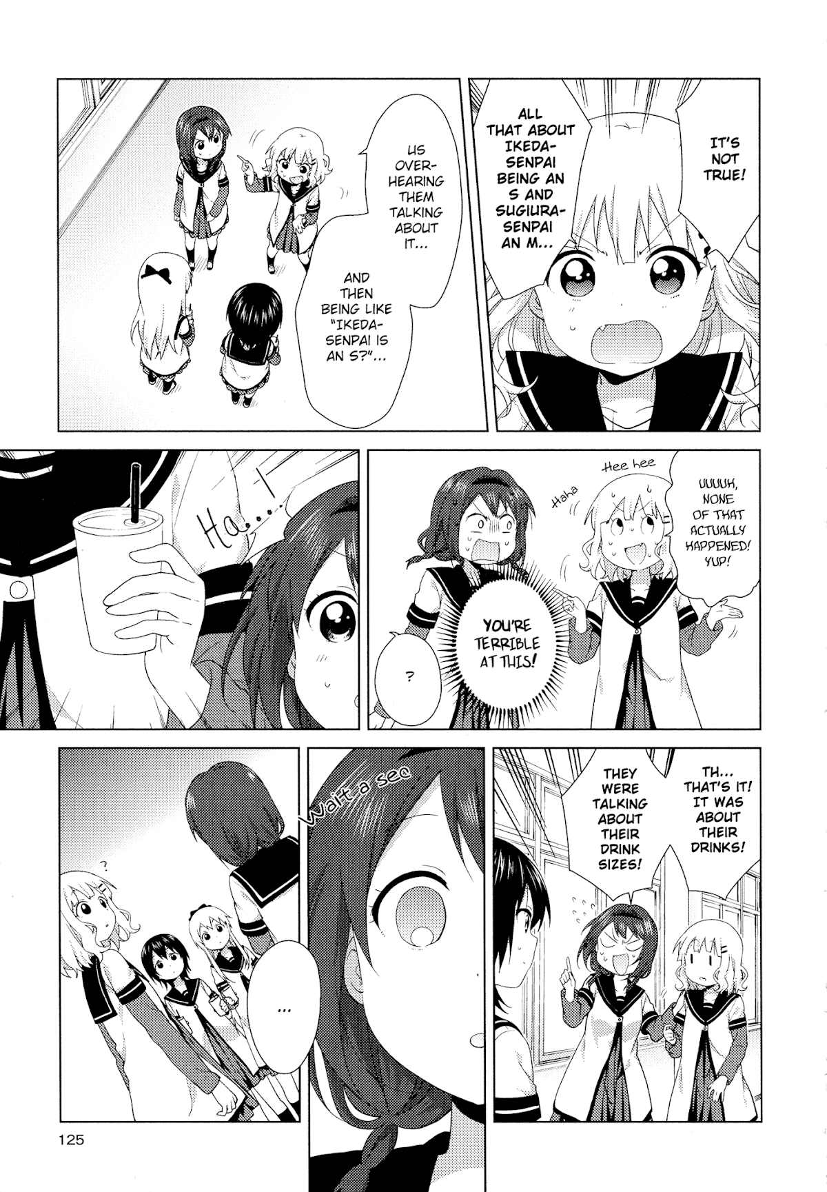 Yuru Yuri chapter 107 page 9