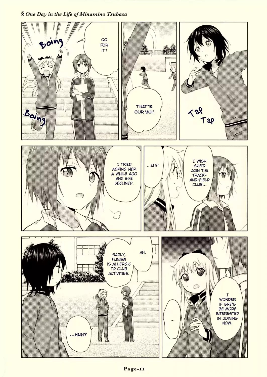 Yuru Yuri chapter 108.6 page 12