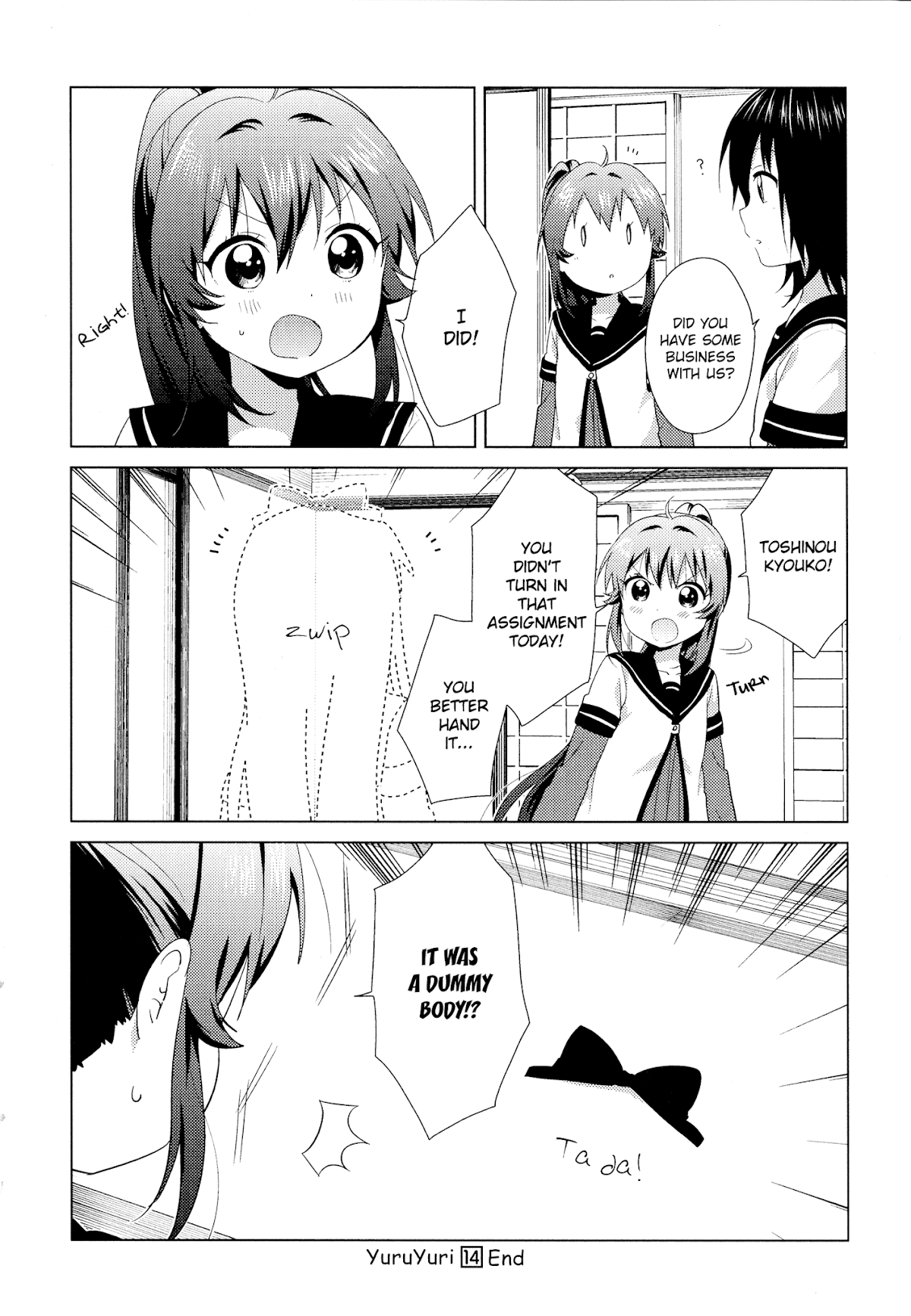 Yuru Yuri chapter 108 page 12