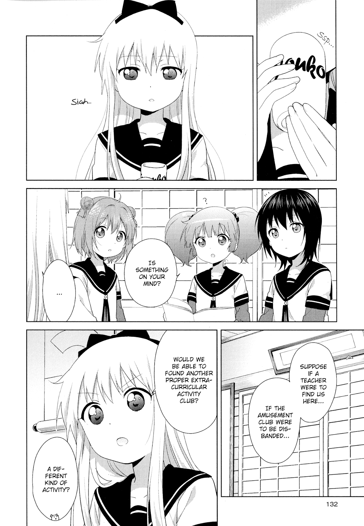 Yuru Yuri chapter 108 page 2