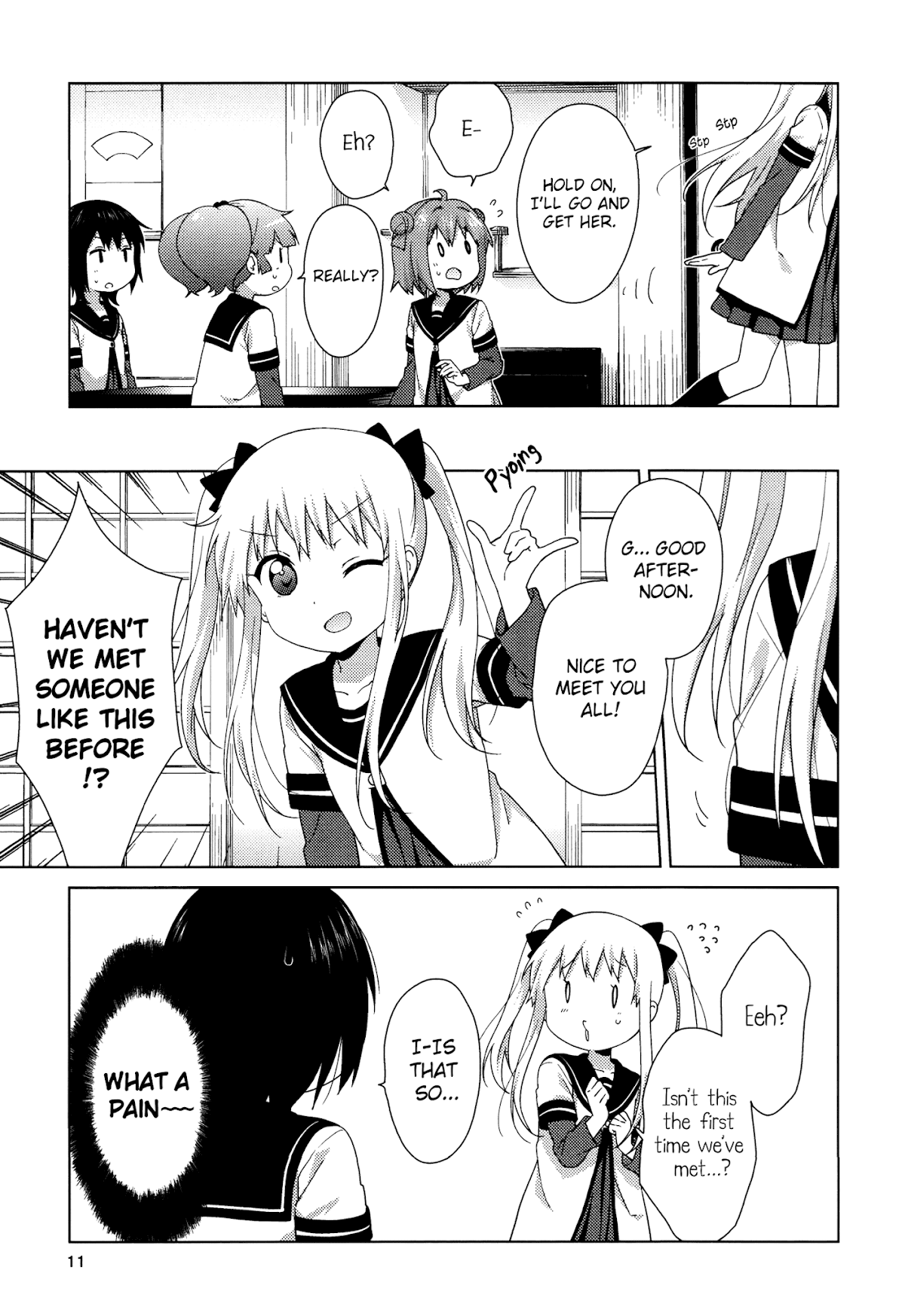 Yuru Yuri chapter 109 page 3