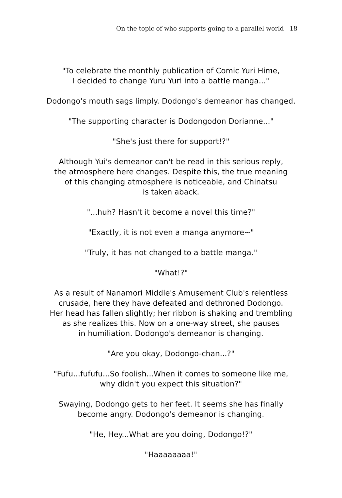 Yuru Yuri chapter 109 page 9