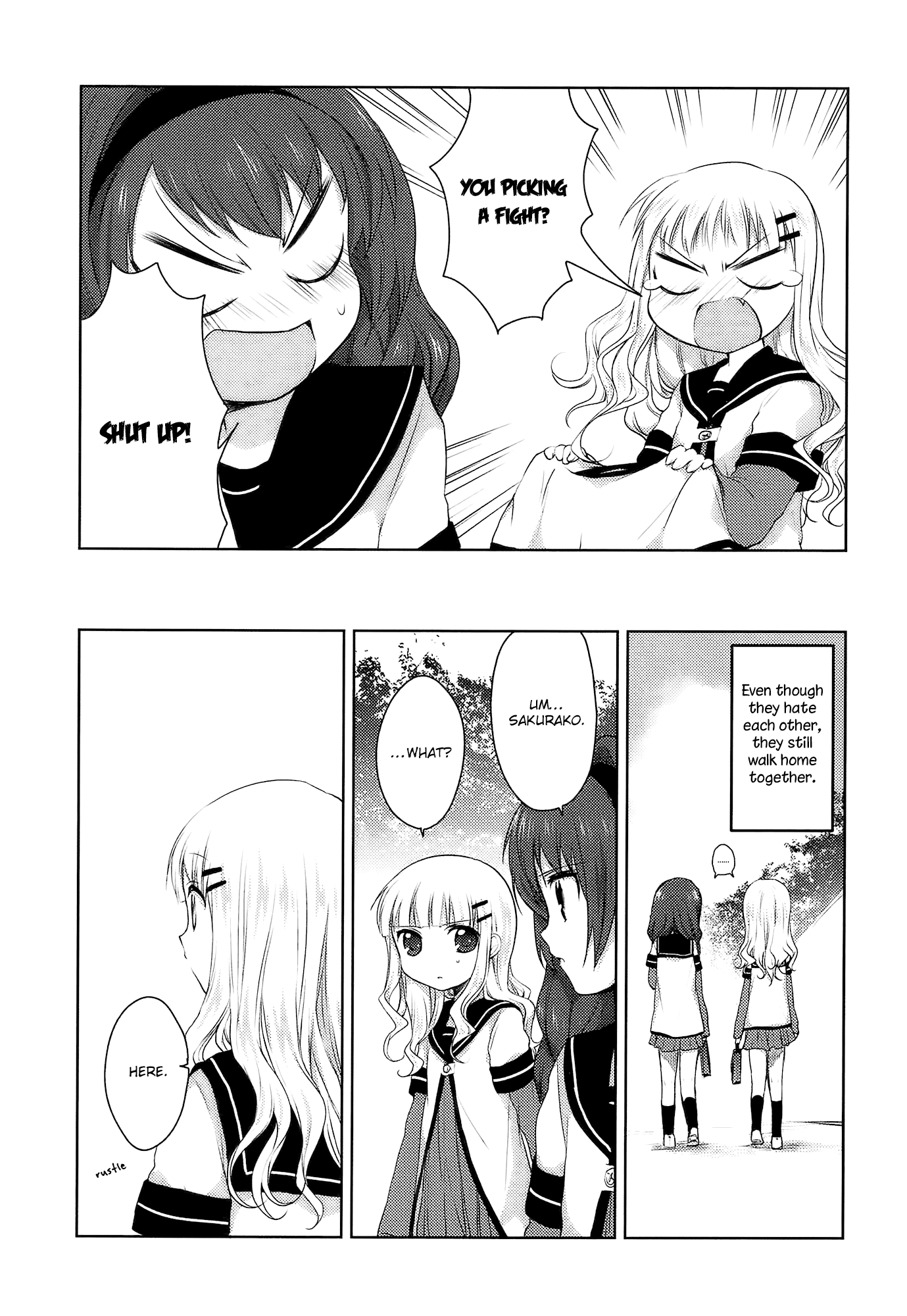 Yuru Yuri chapter 11 page 7