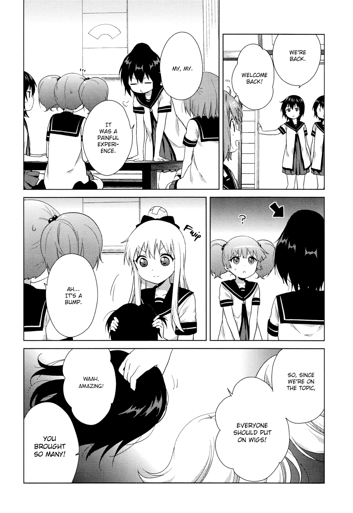 Yuru Yuri chapter 112 page 8