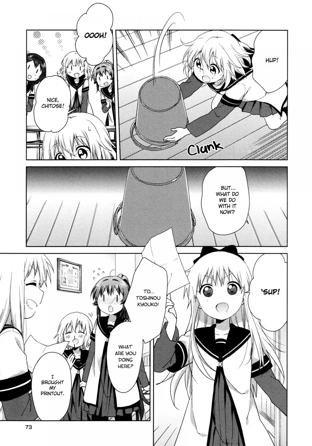 Yuru Yuri chapter 113 page 9