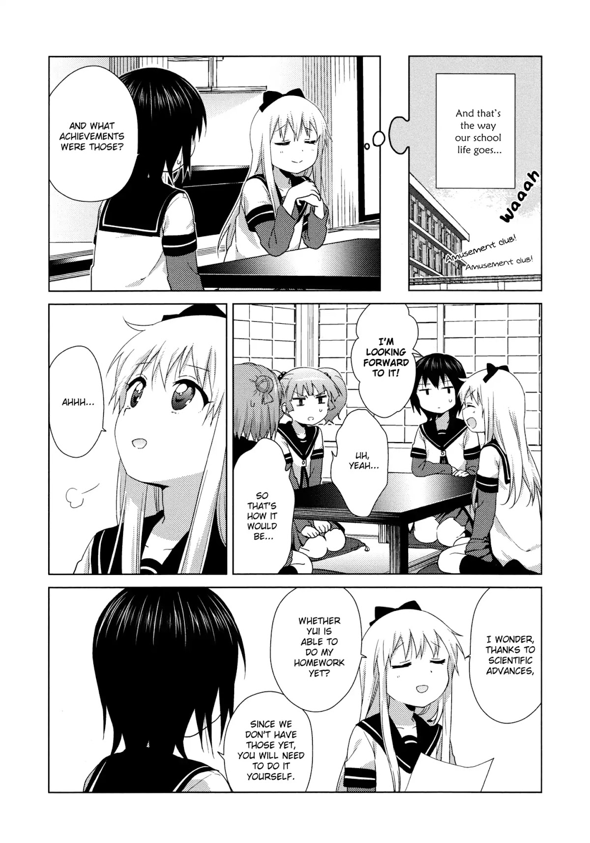 Yuru Yuri chapter 116 page 12