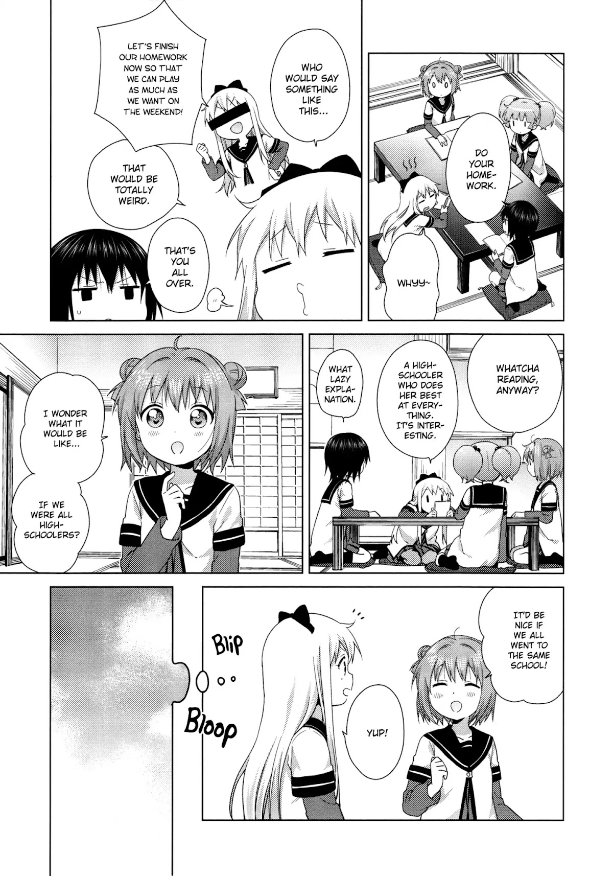 Yuru Yuri chapter 116 page 3