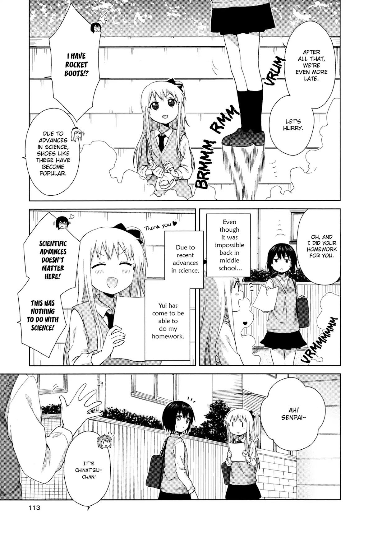 Yuru Yuri chapter 116 page 7