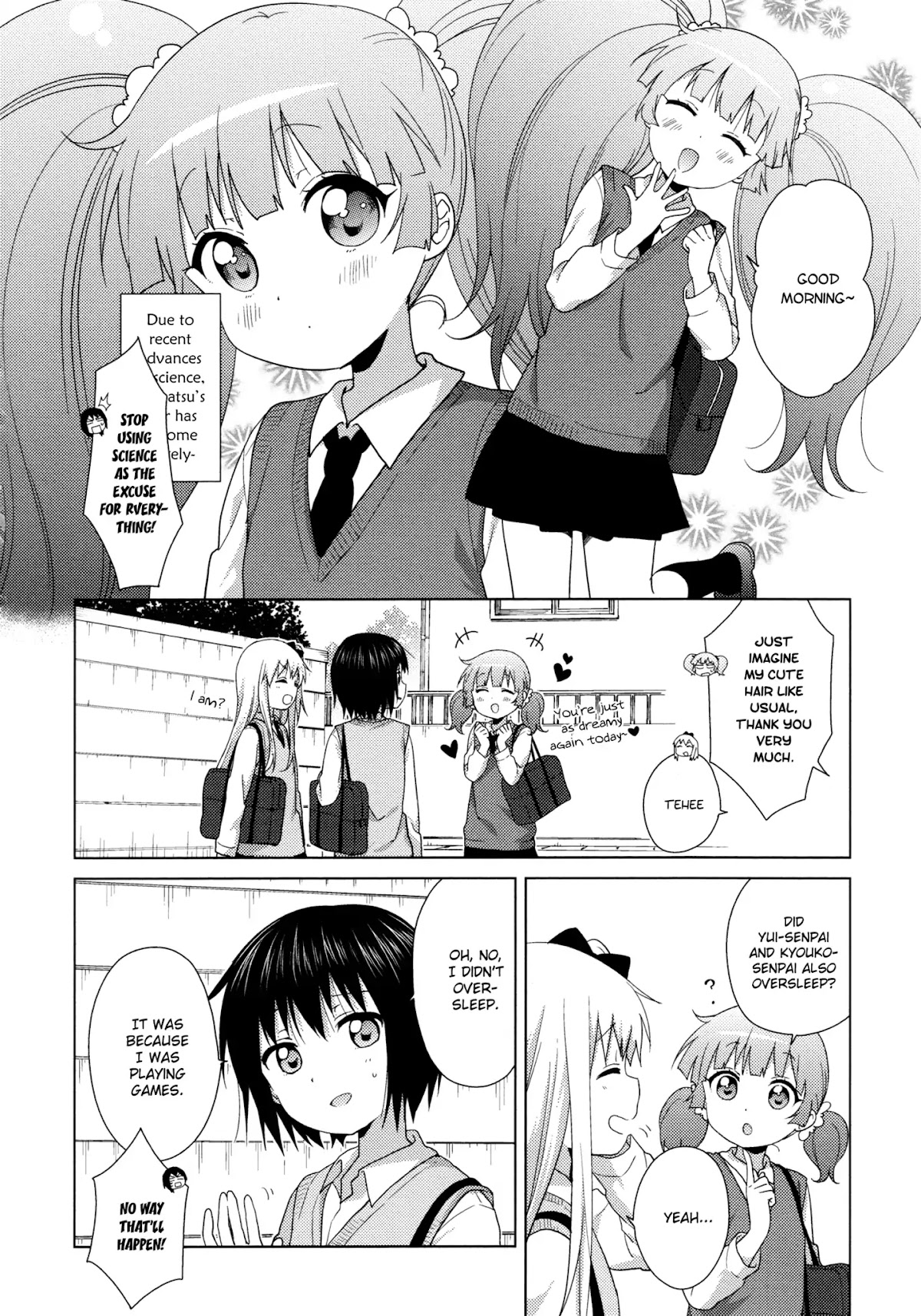 Yuru Yuri chapter 116 page 8