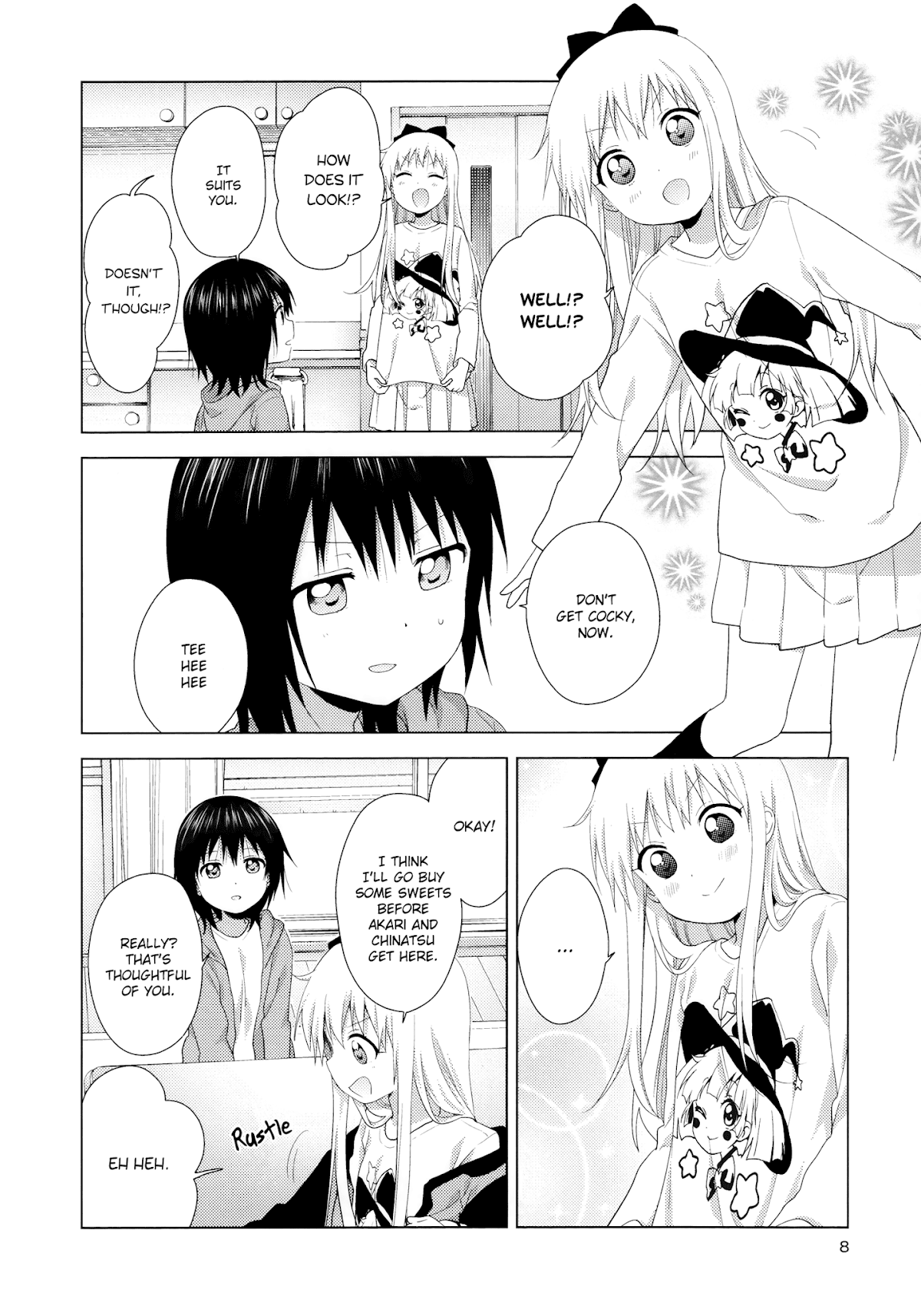 Yuru Yuri chapter 119 page 4