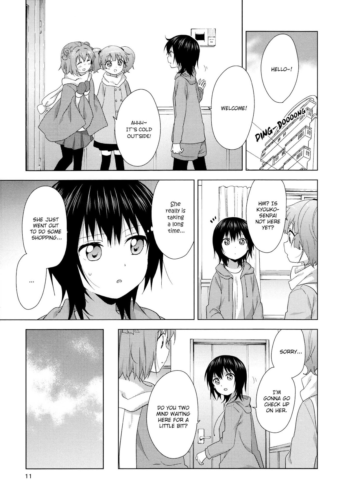 Yuru Yuri chapter 119 page 7