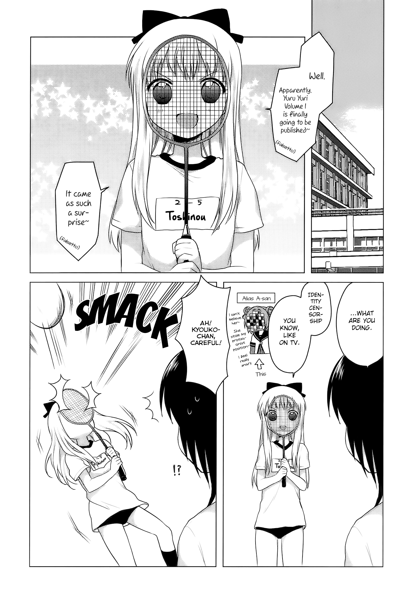 Yuru Yuri chapter 12.1 page 2