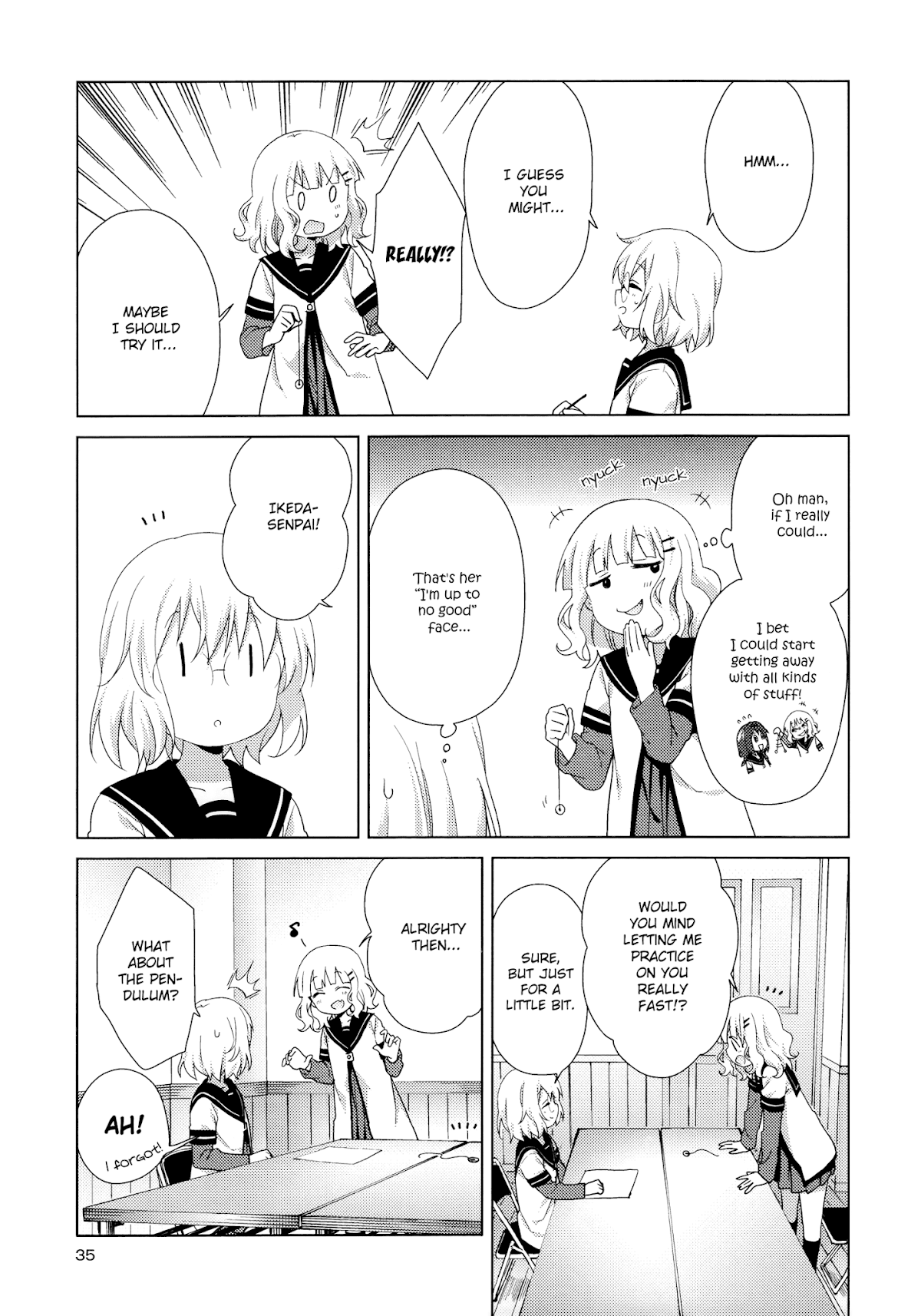 Yuru Yuri chapter 121 page 3