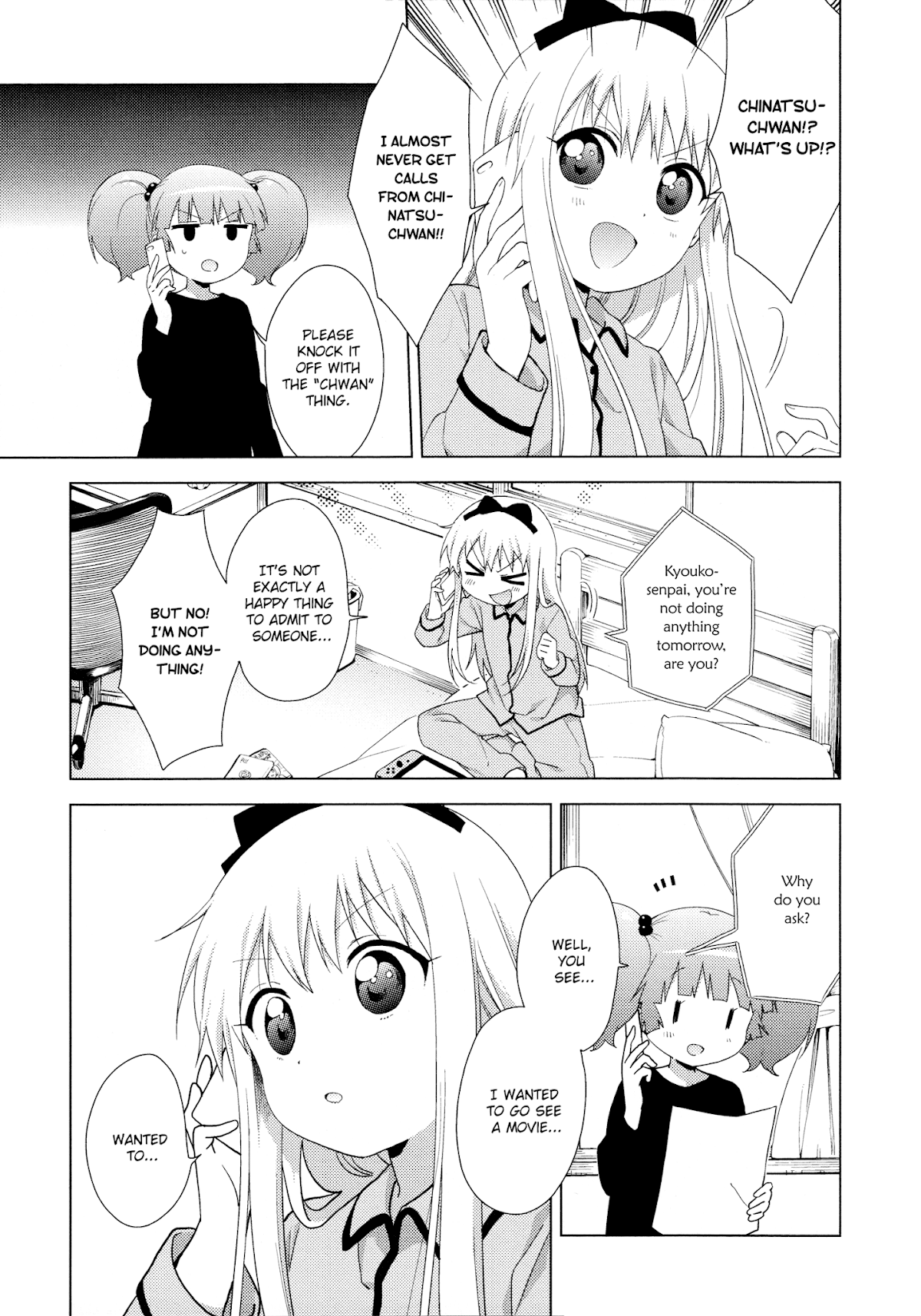 Yuru Yuri chapter 122 page 3