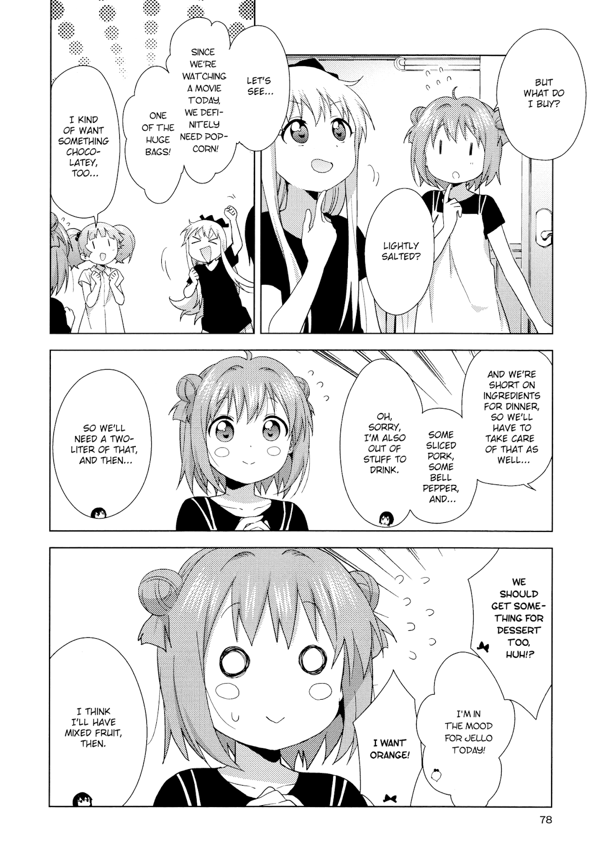 Yuru Yuri chapter 124 page 4