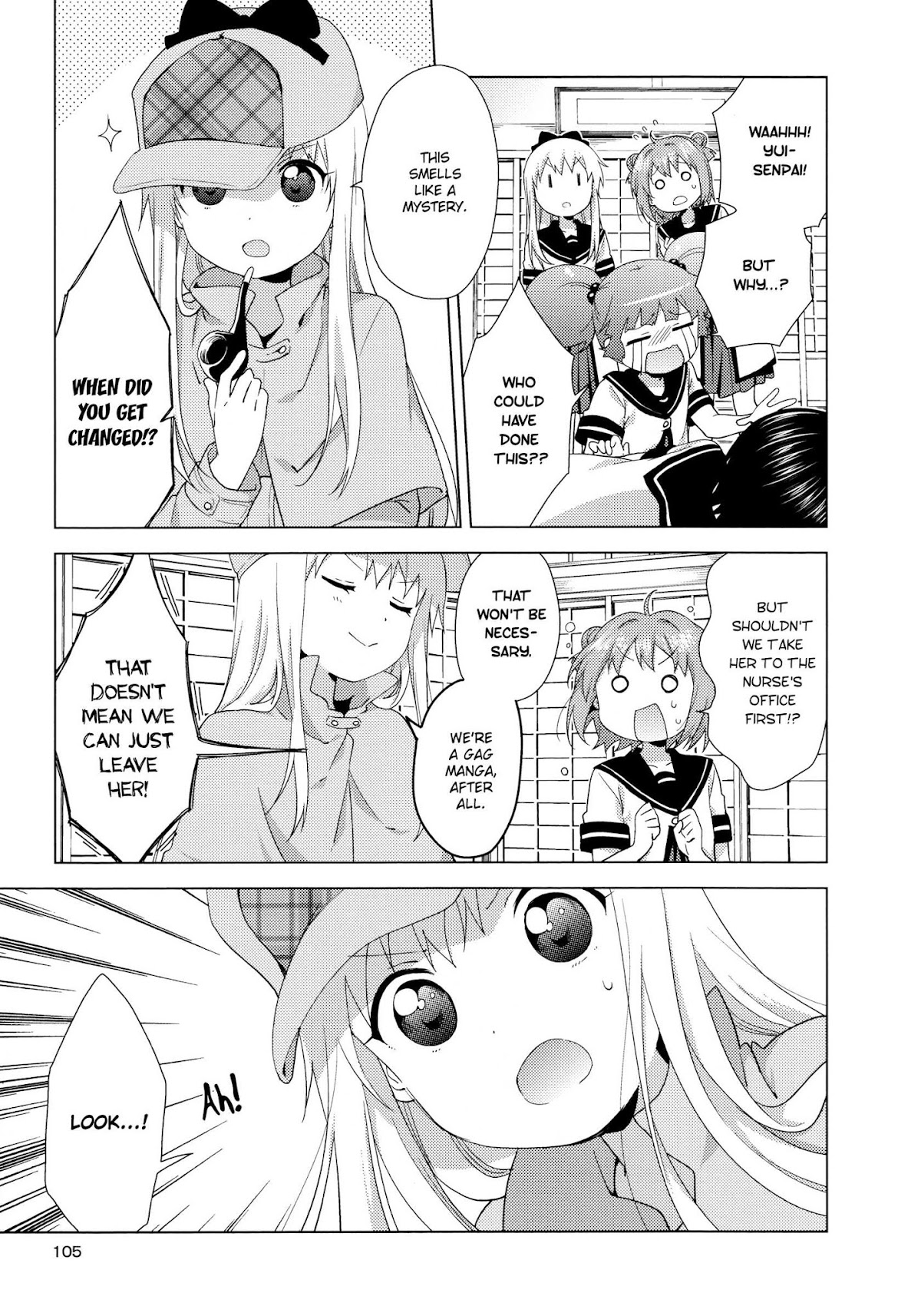 Yuru Yuri chapter 126 page 3