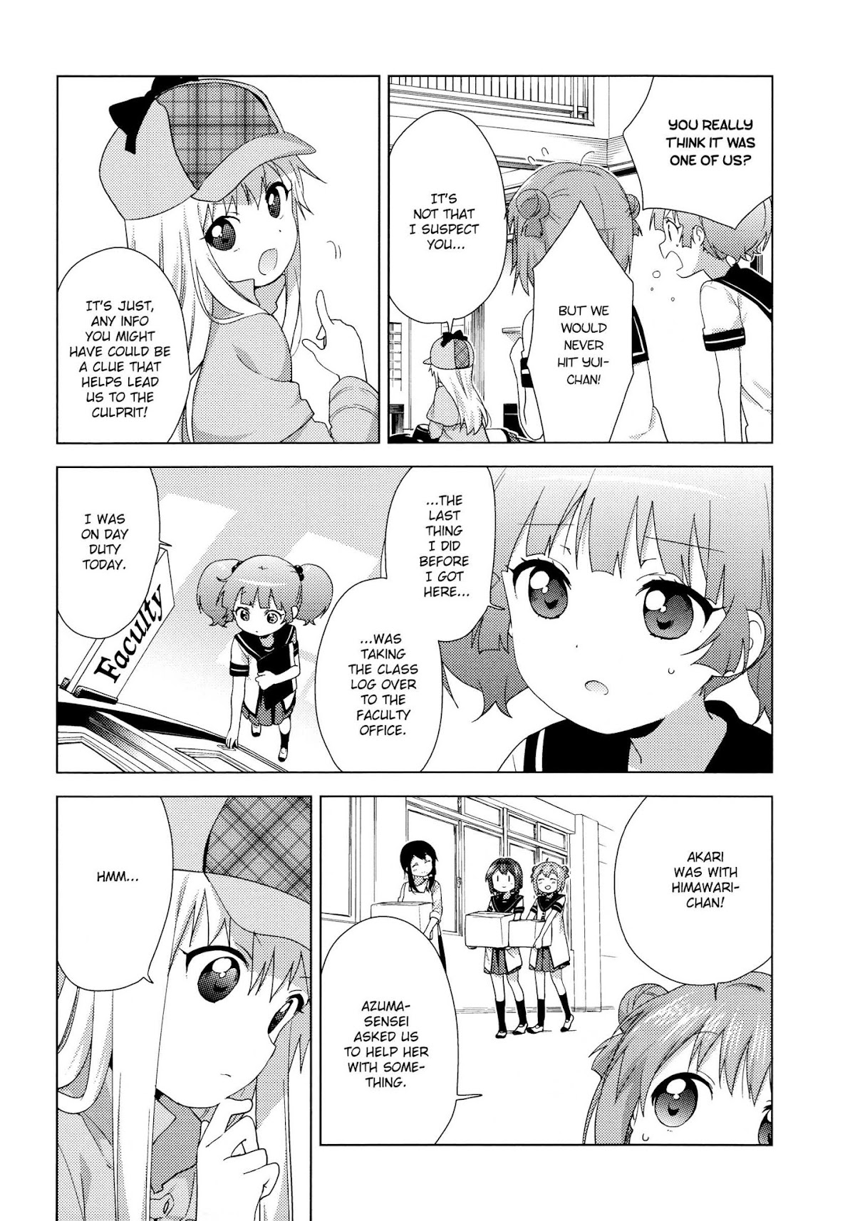 Yuru Yuri chapter 126 page 5