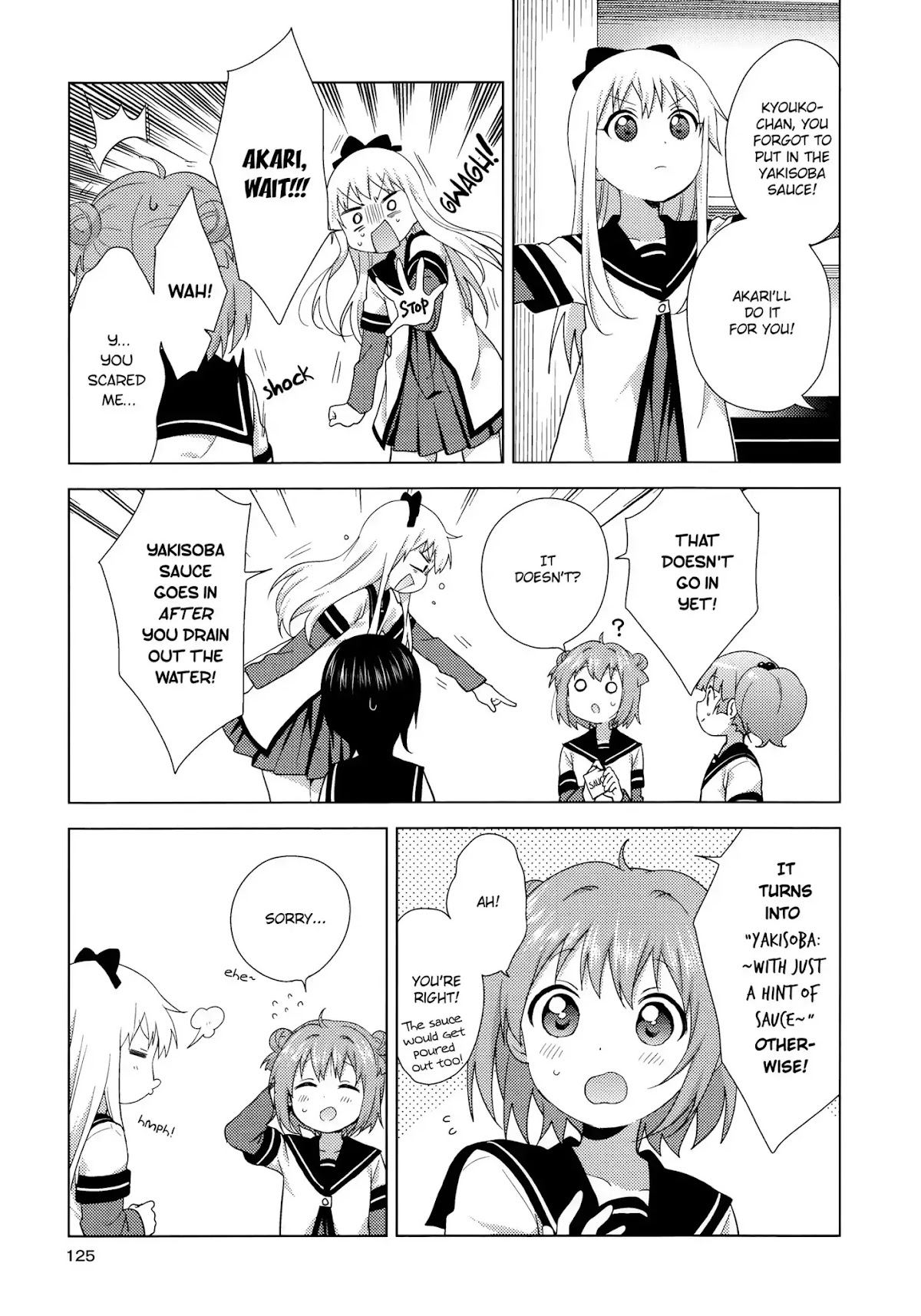 Yuru Yuri chapter 127 page 9