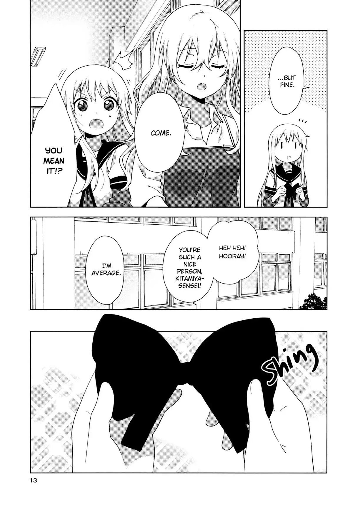 Yuru Yuri chapter 128.5 page 12