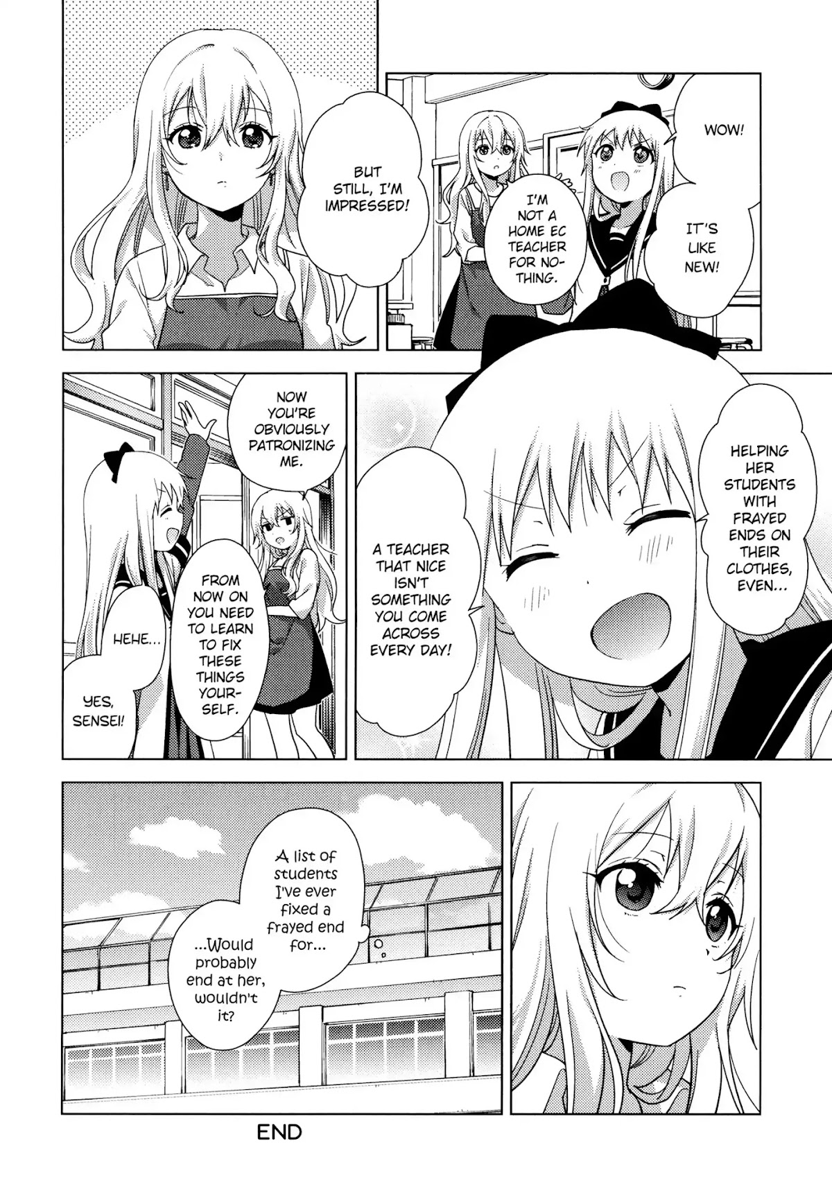 Yuru Yuri chapter 128.5 page 13