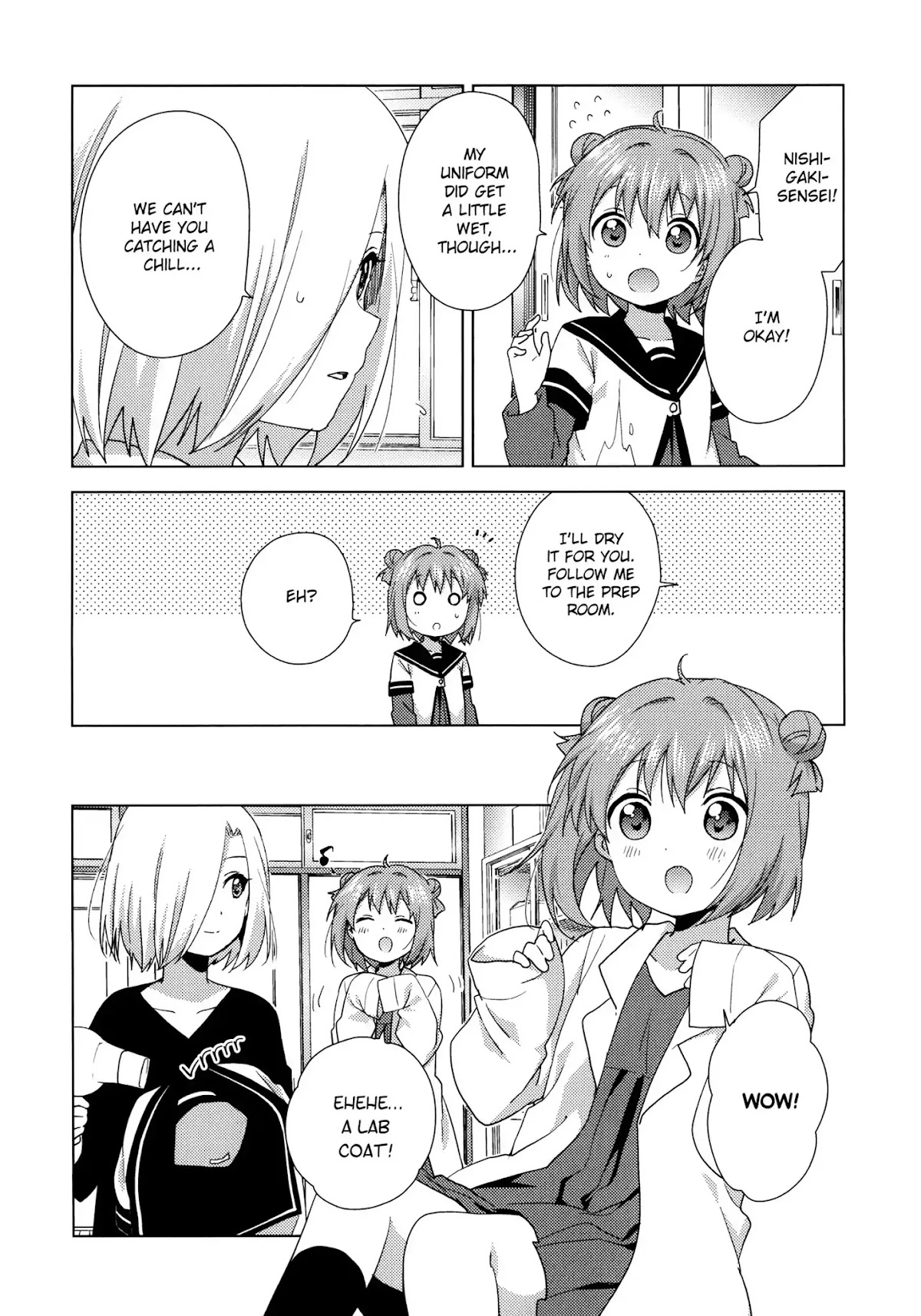 Yuru Yuri chapter 128.5 page 15