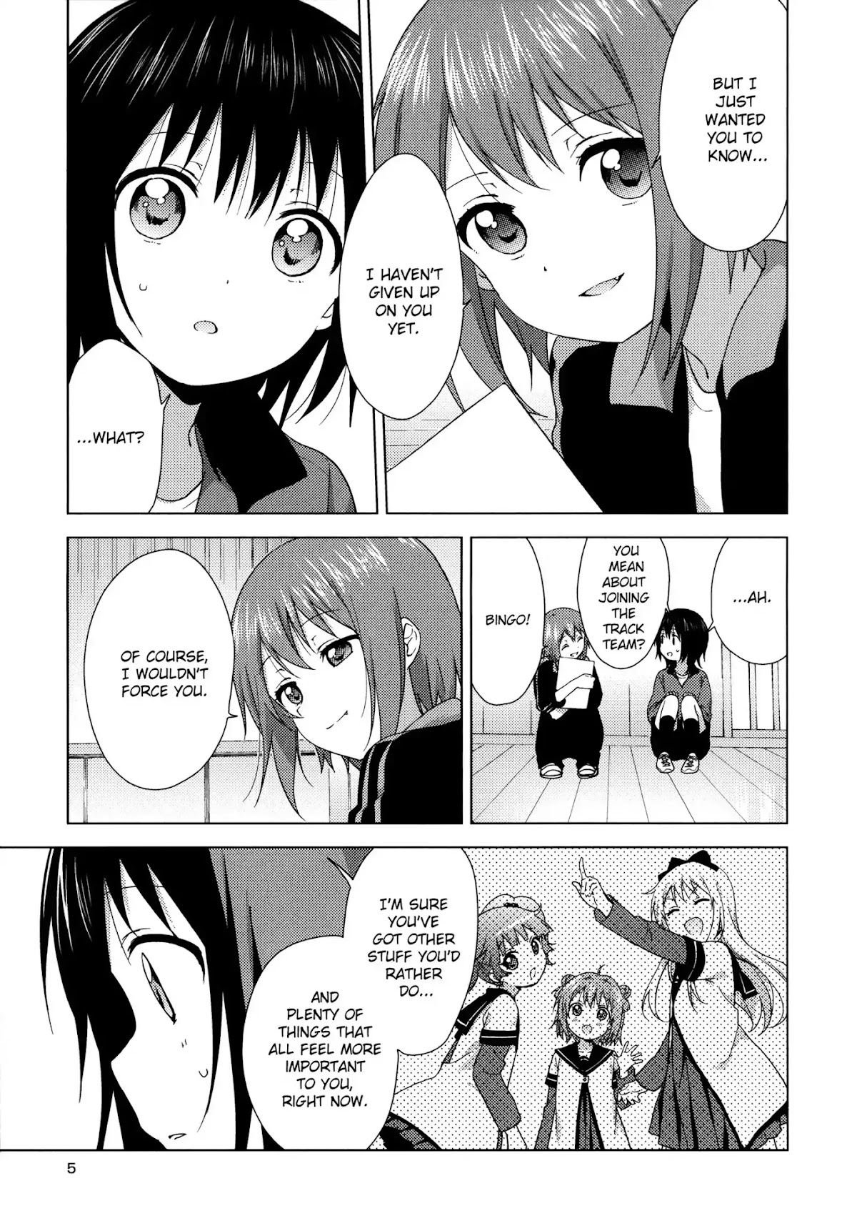 Yuru Yuri chapter 128.5 page 4