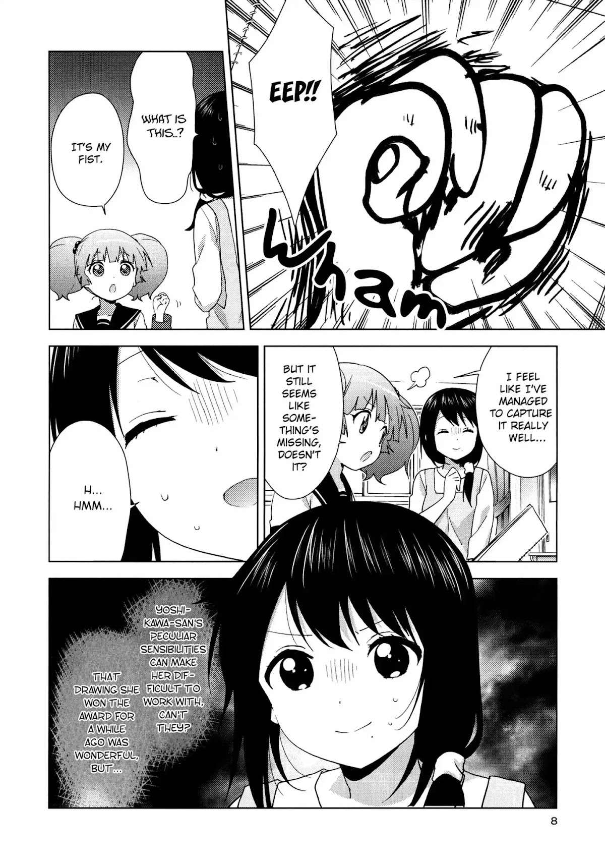 Yuru Yuri chapter 128.5 page 7