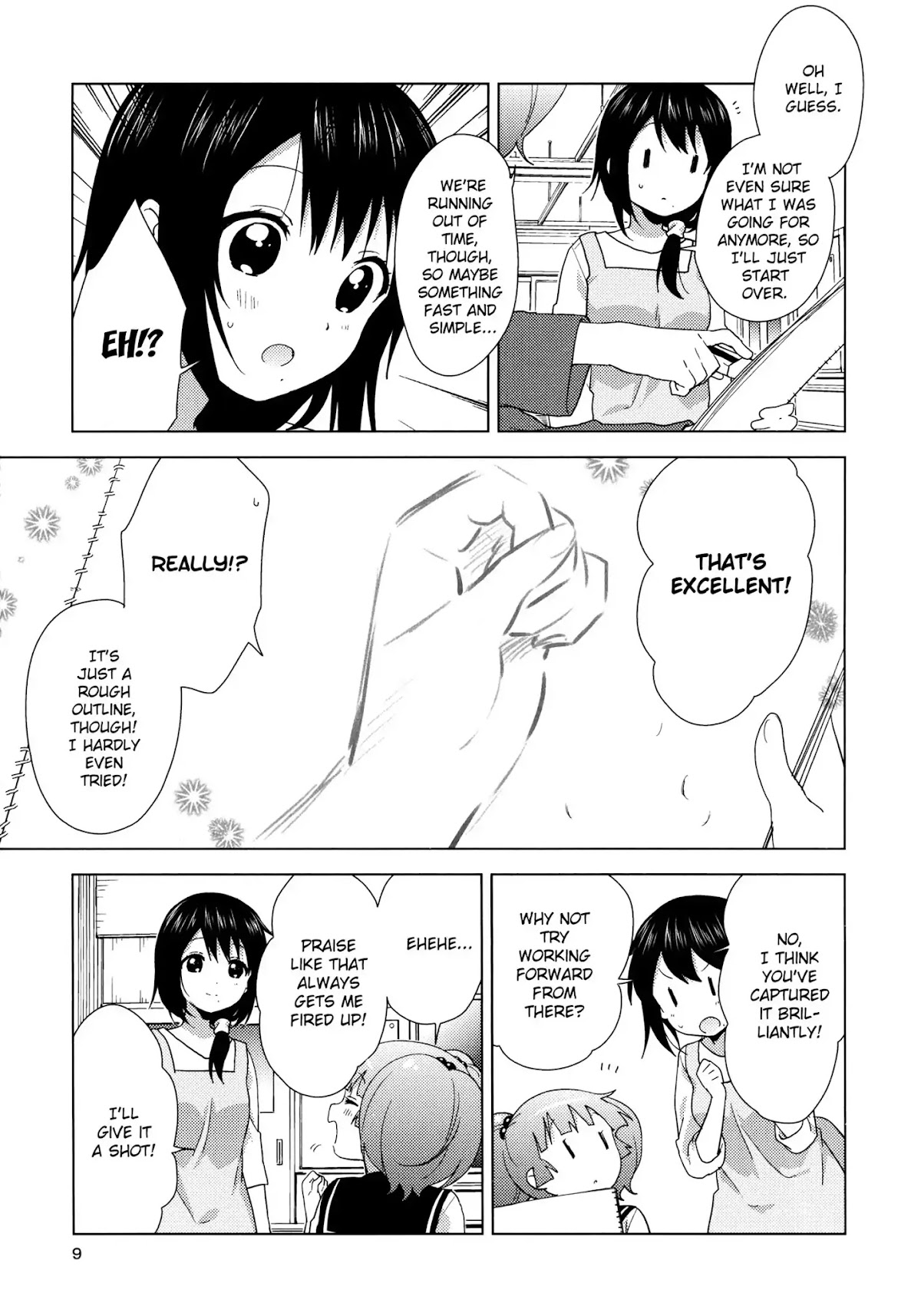 Yuru Yuri chapter 128.5 page 8