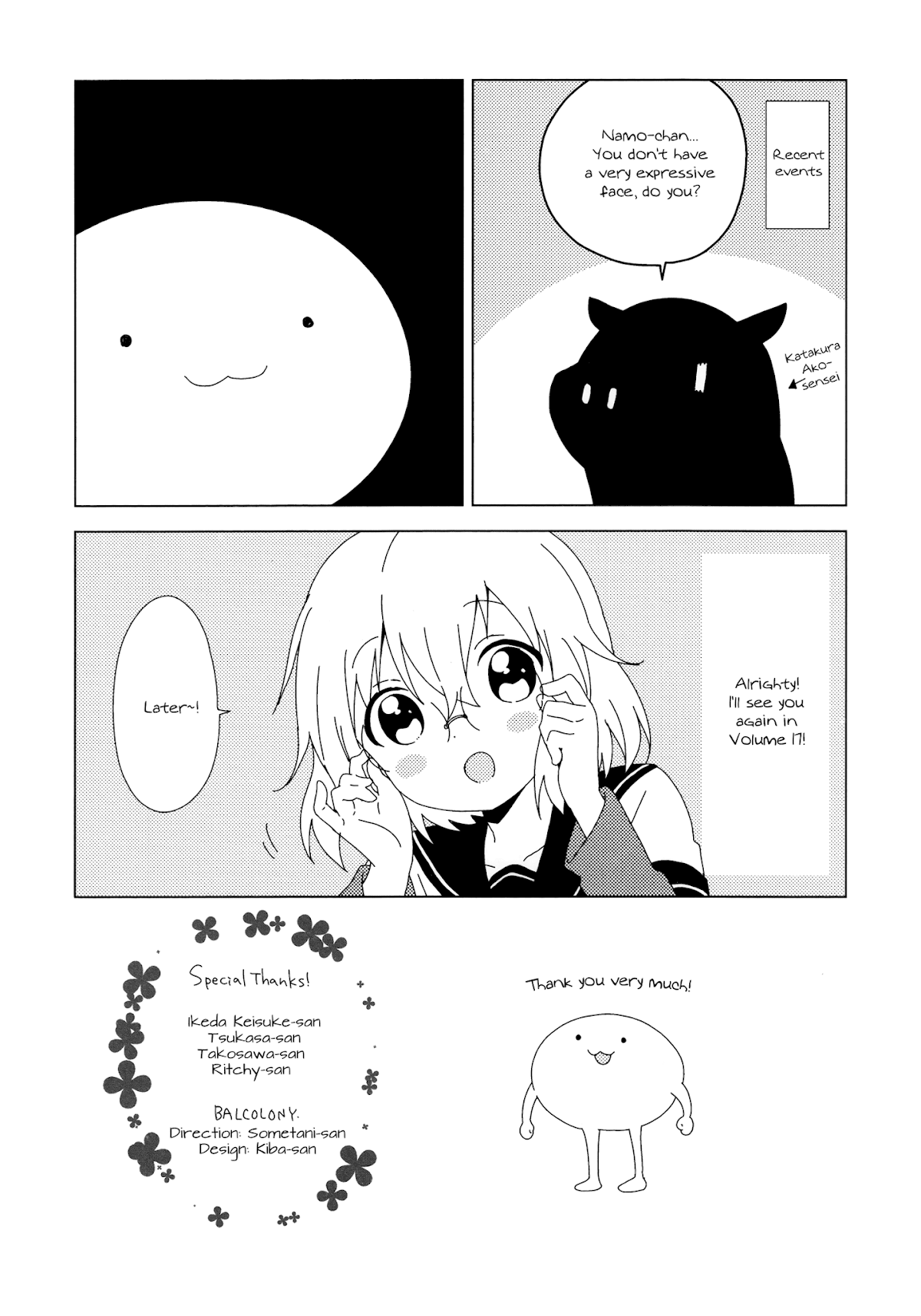 Yuru Yuri chapter 128.6 page 8