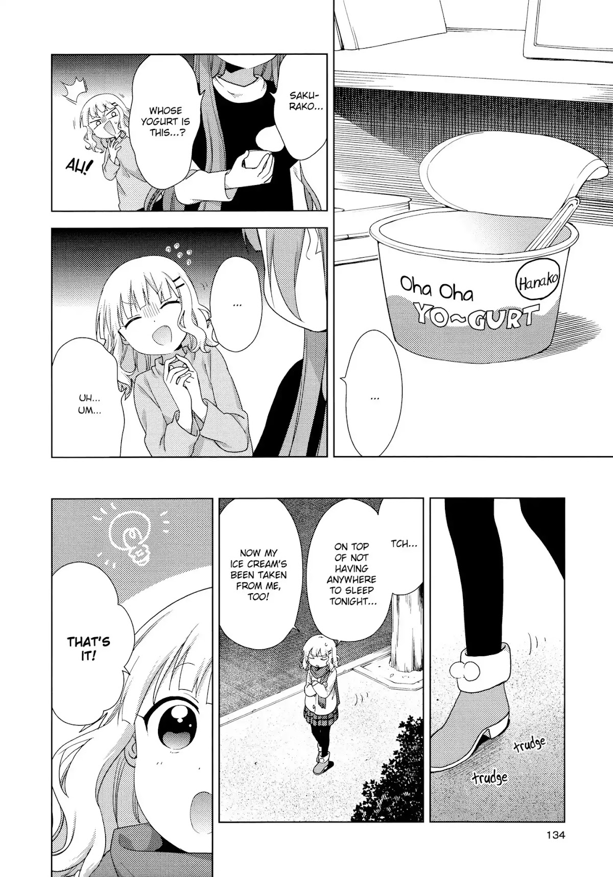 Yuru Yuri chapter 128 page 4