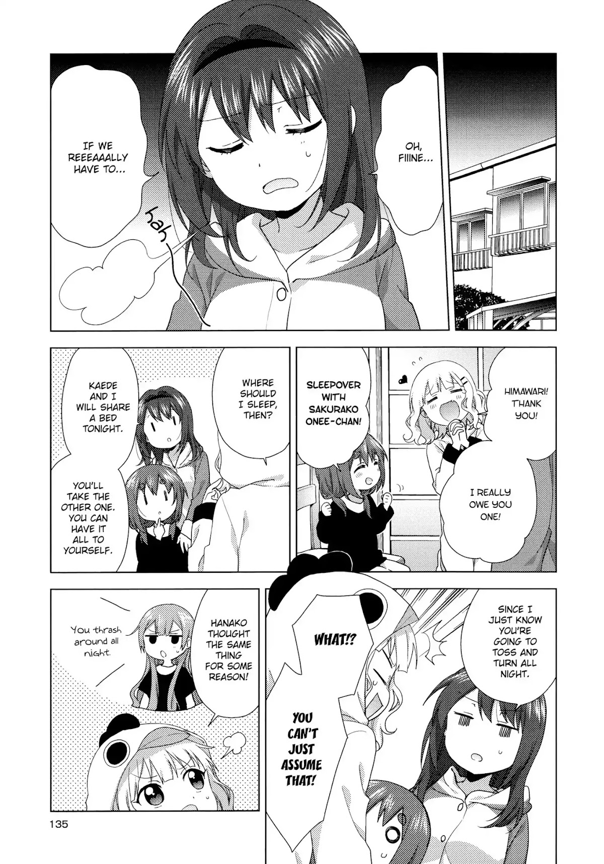 Yuru Yuri chapter 128 page 5