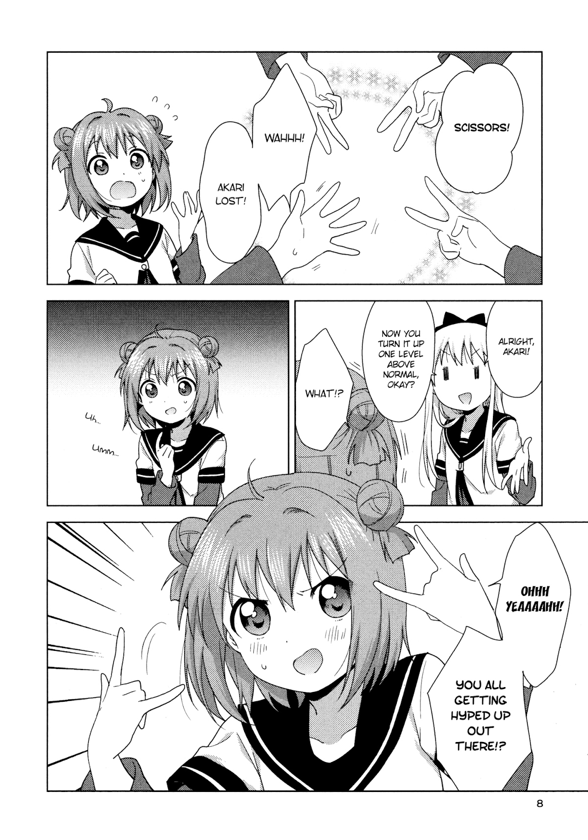 Yuru Yuri chapter 129 page 4