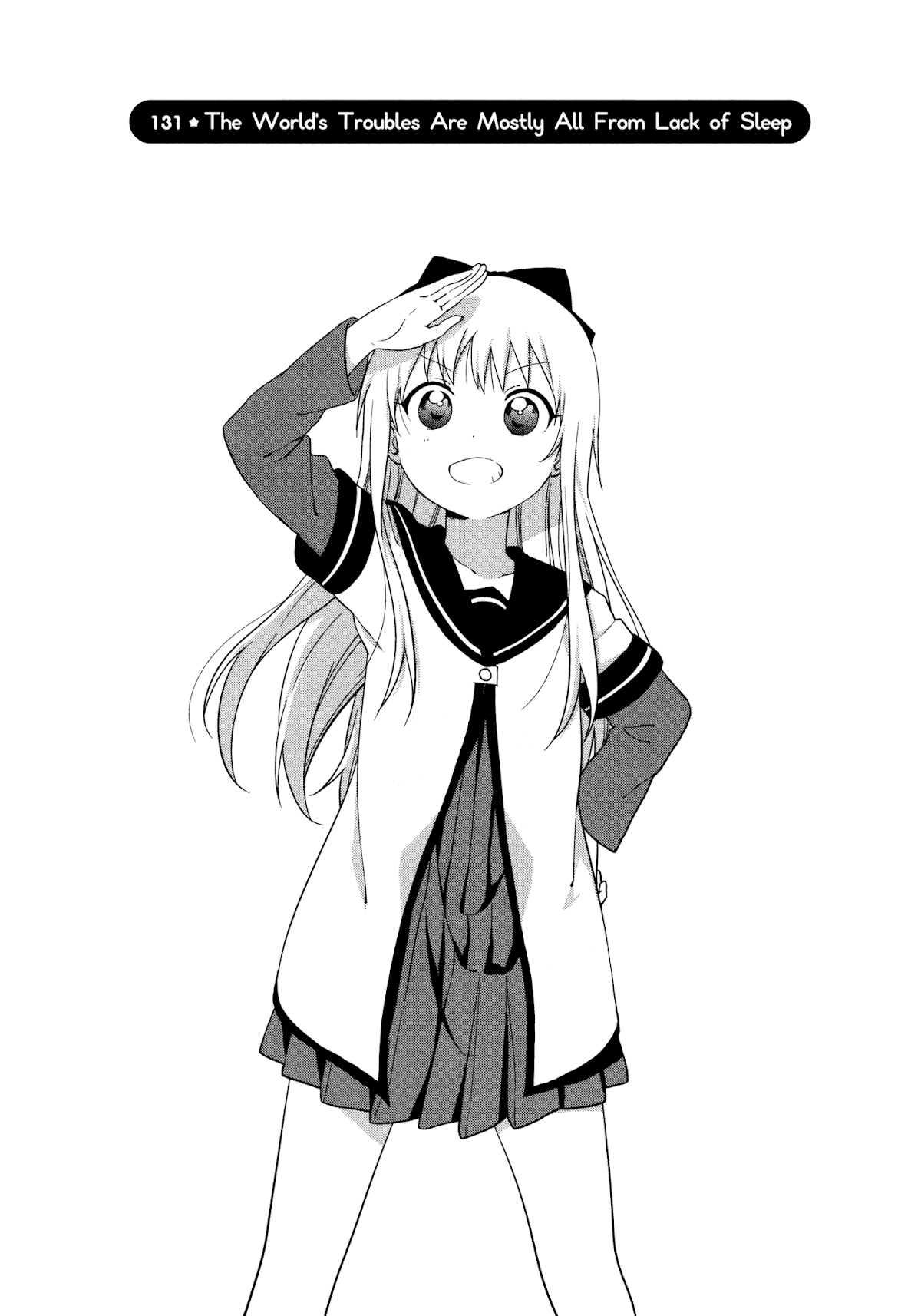 Yuru Yuri chapter 131 page 1