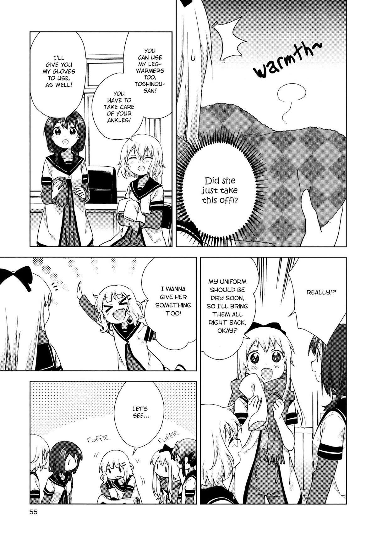 Yuru Yuri chapter 132 page 9