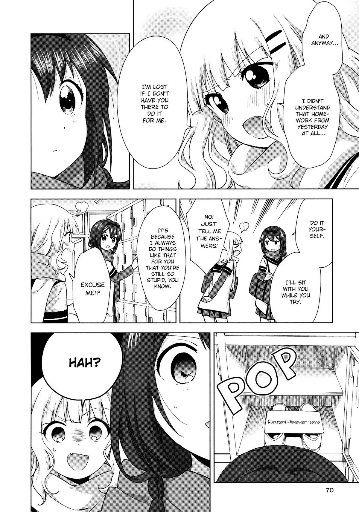 Yuru Yuri chapter 133 page 10