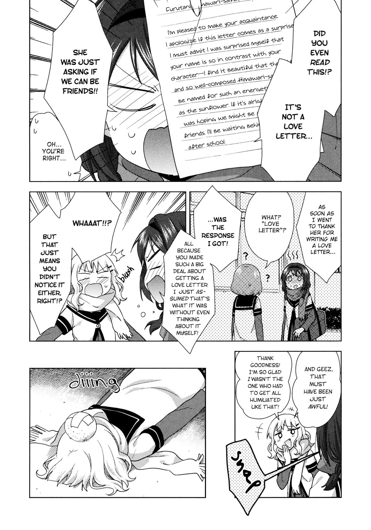 Yuru Yuri chapter 133 page 12