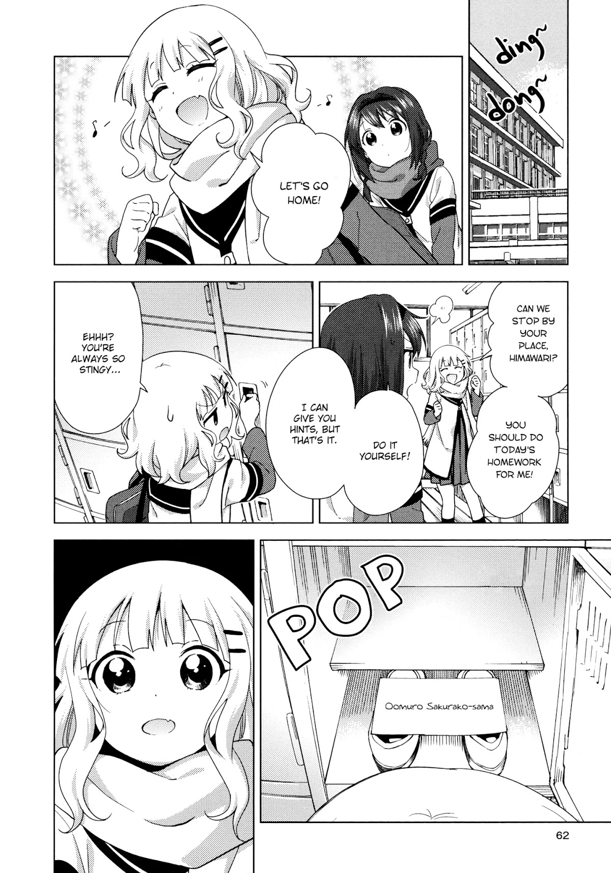 Yuru Yuri chapter 133 page 2