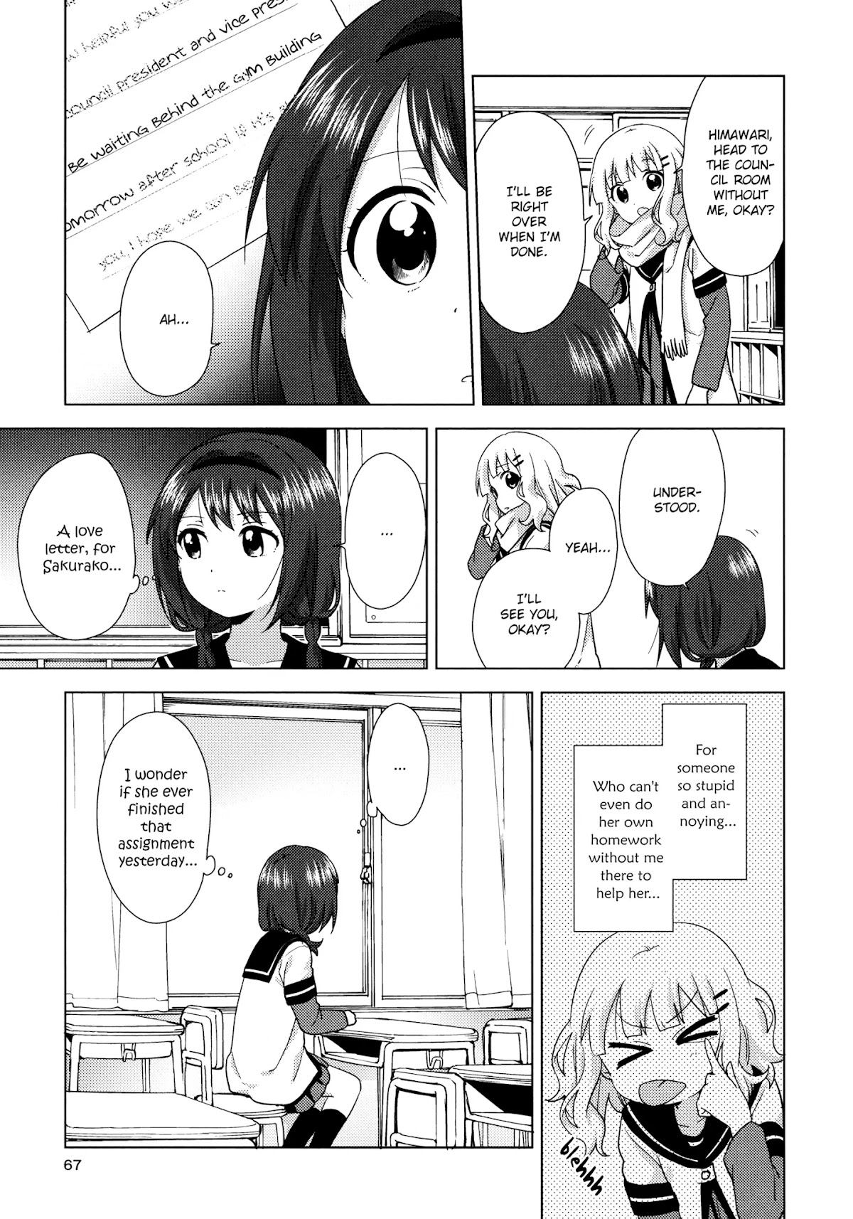 Yuru Yuri chapter 133 page 7