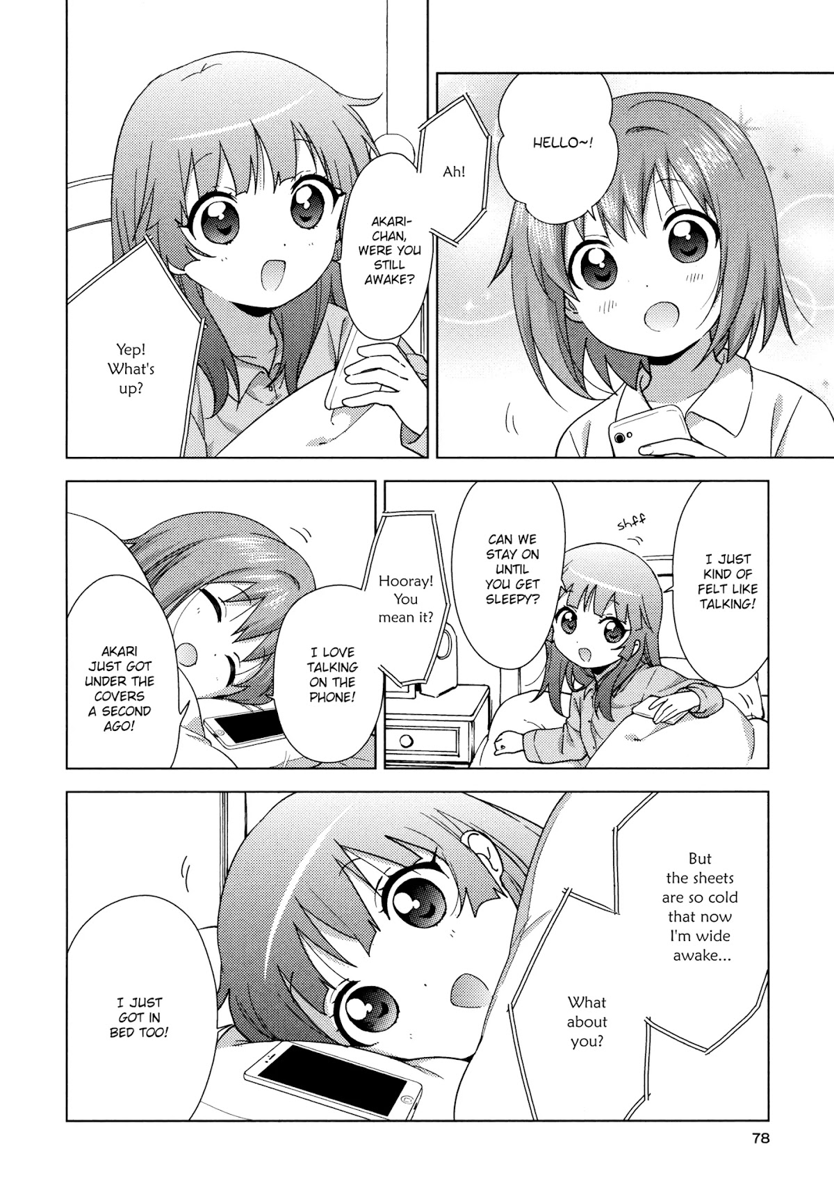 Yuru Yuri chapter 134 page 4