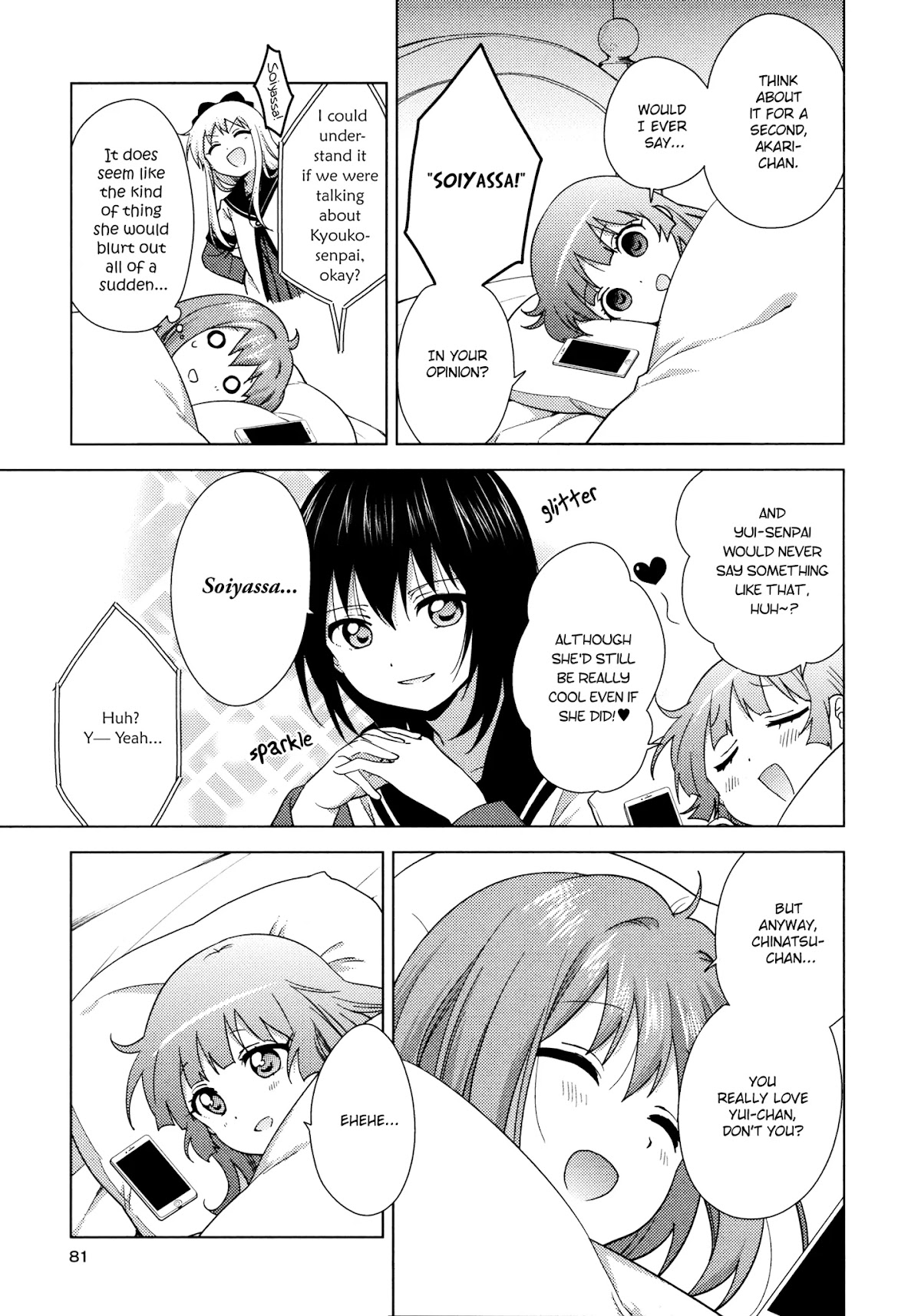 Yuru Yuri chapter 134 page 7