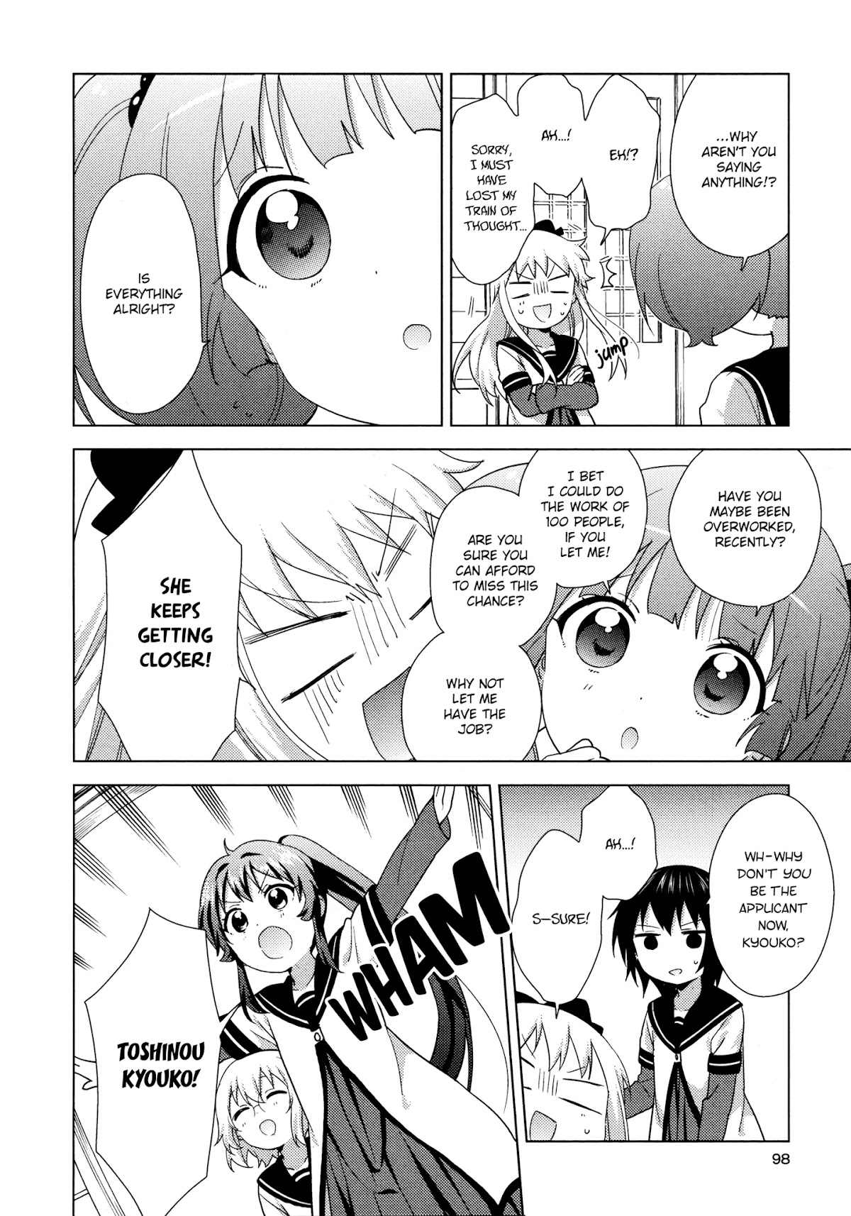 Yuru Yuri chapter 135 page 10