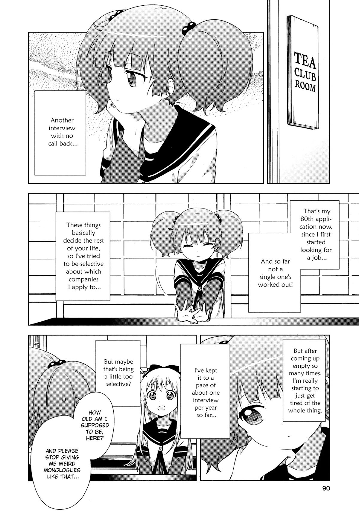 Yuru Yuri chapter 135 page 2