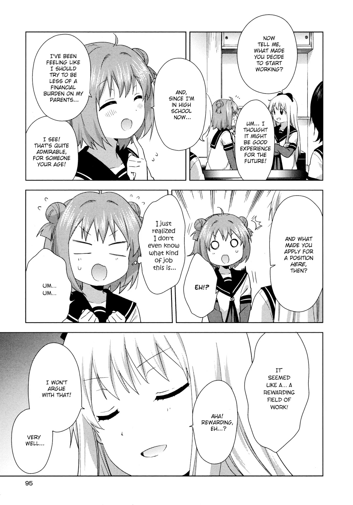 Yuru Yuri chapter 135 page 7