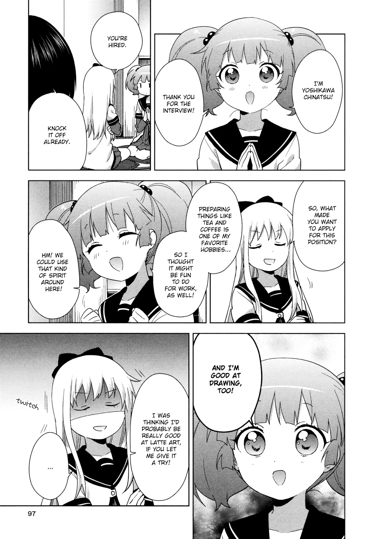 Yuru Yuri chapter 135 page 9