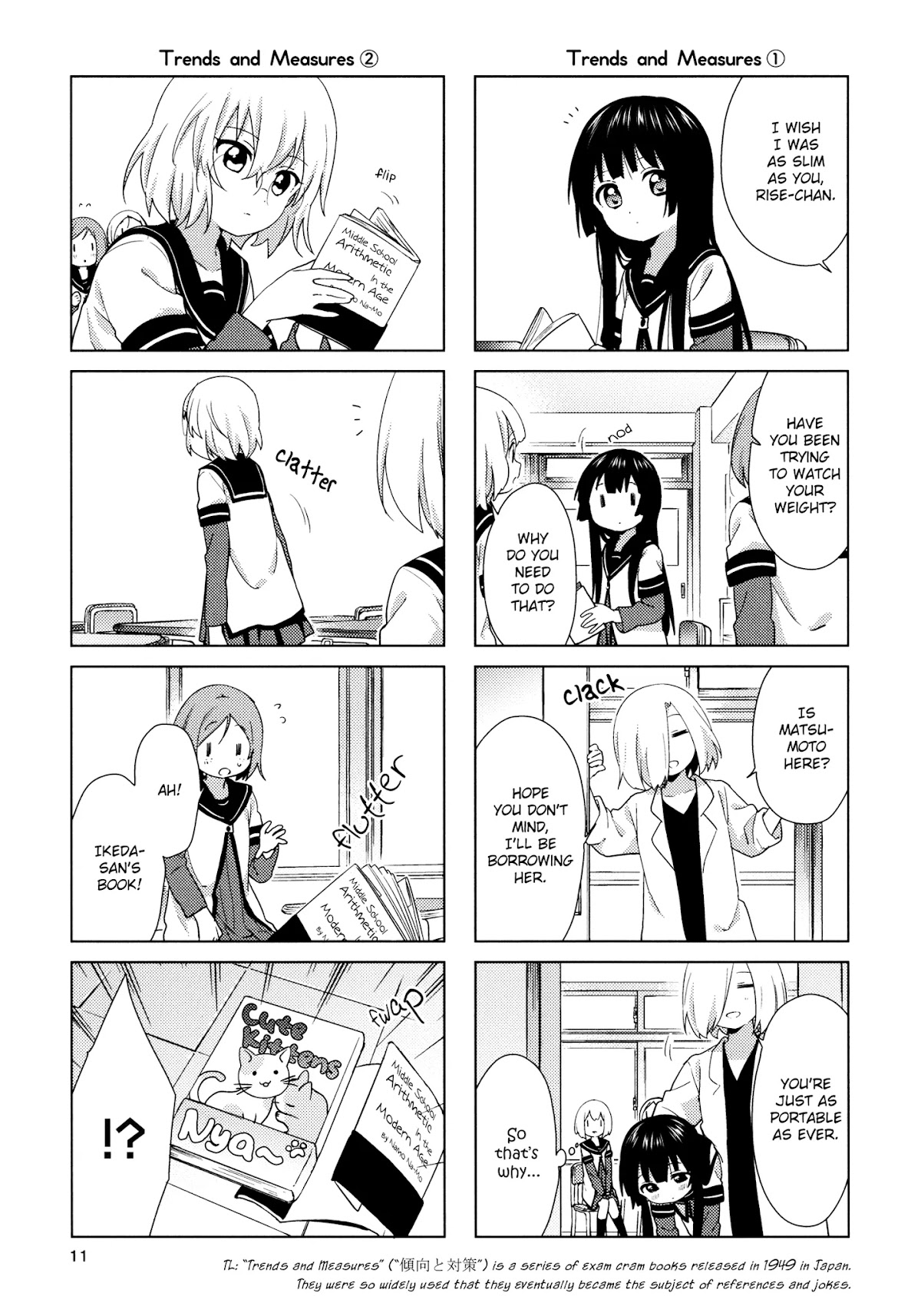 Yuru Yuri chapter 138.5 page 10