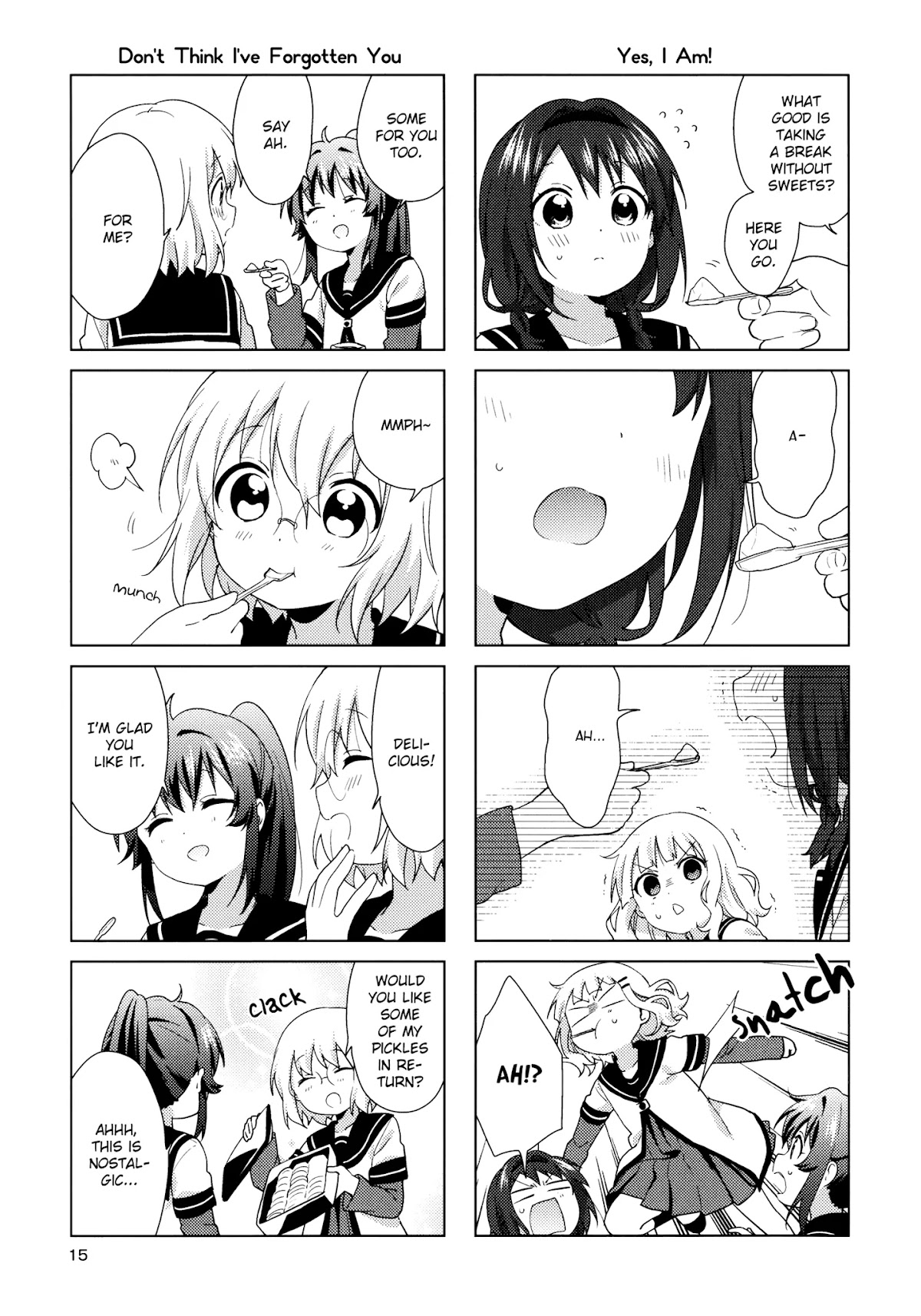 Yuru Yuri chapter 138.5 page 14